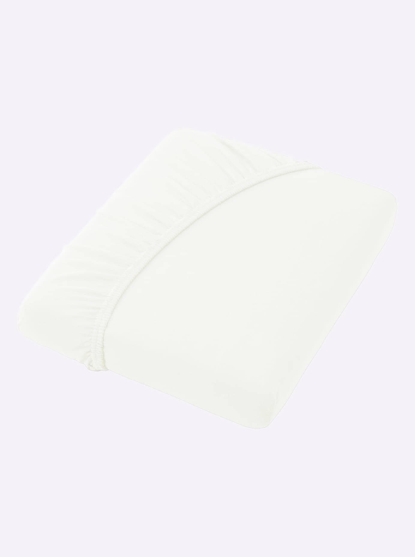 Betttuch WÄSCHEPUR Gr. 3, Jersey, 200x200 cm, Beige