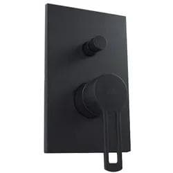 Paffoni Vallone Dusch- und Badewannenarmaturen Schwarz