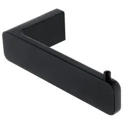 Nimco Toilettenpapierhalter Maya Schwarz Matt Messing Metall