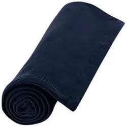 Tagesdecke TRIGEMA Fleecedecke Blau Polyester