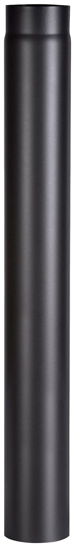 Firefix Ofenrohr 120 mm, 1000 mm lang, schwarz
