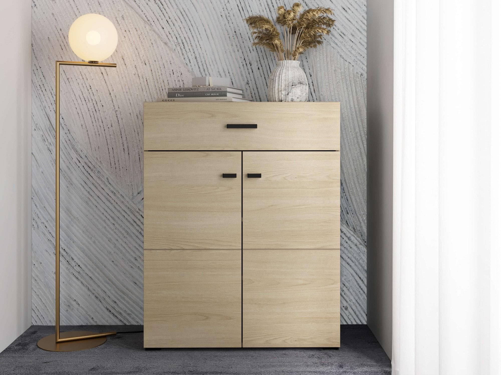 Schuhkommode Home Affaire Rathlin Schuhschrank Harbour Oak Hell