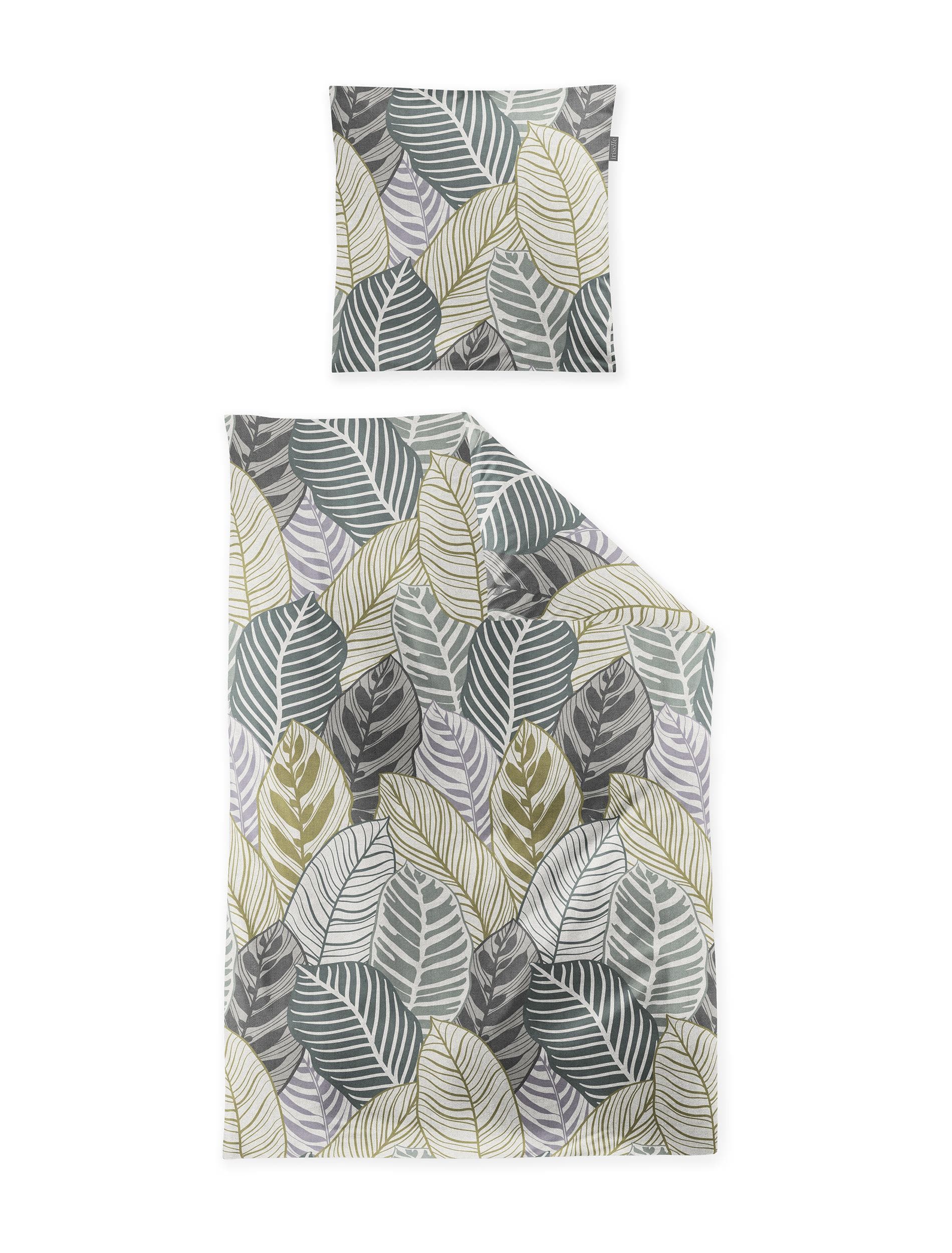 Irisette Bettwäsche Koala 8628 Grün 100% Baumwolle