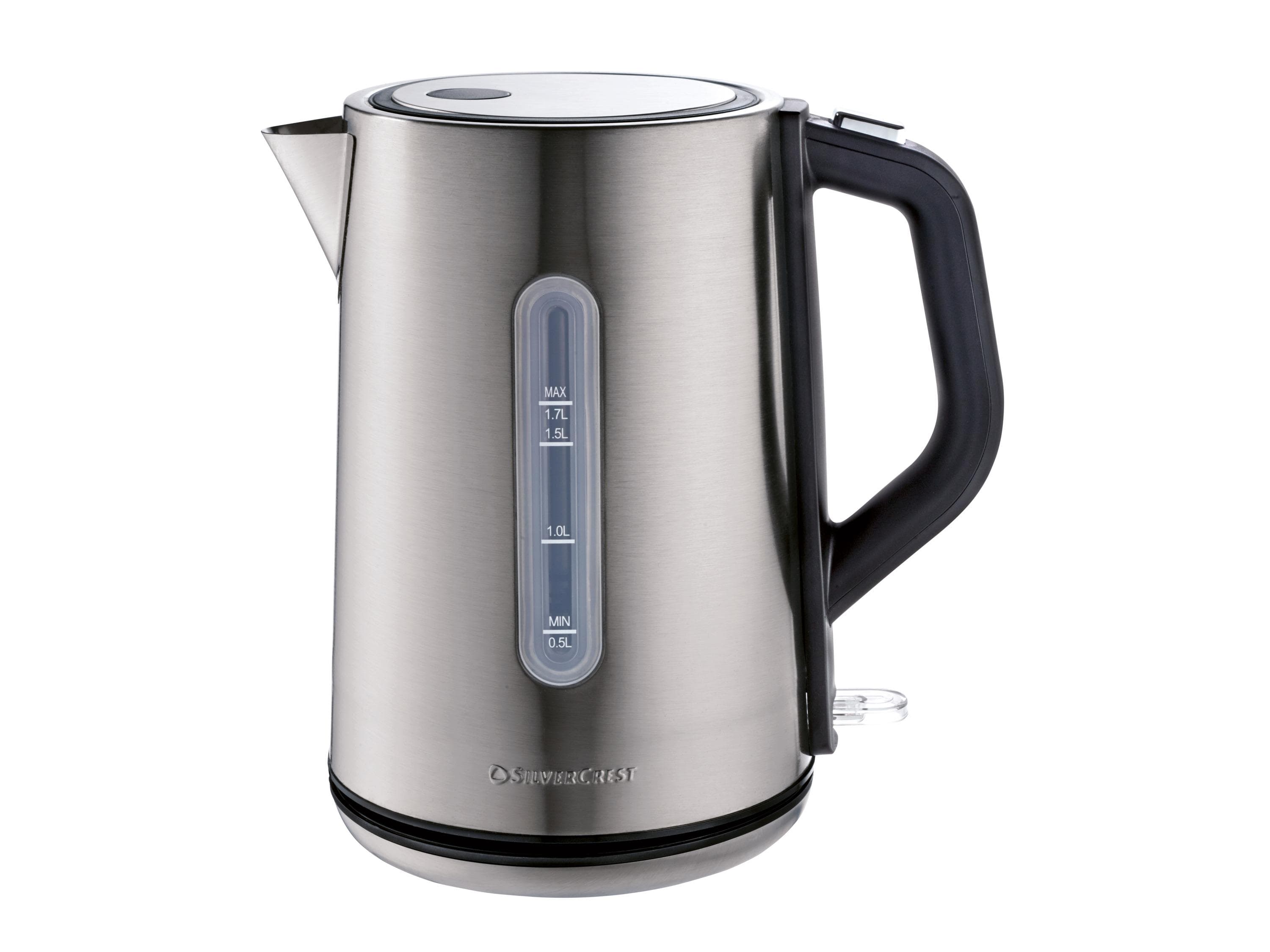 SILVERCREST Wasserkocher SWKE 3000 G1 Edelstahl
