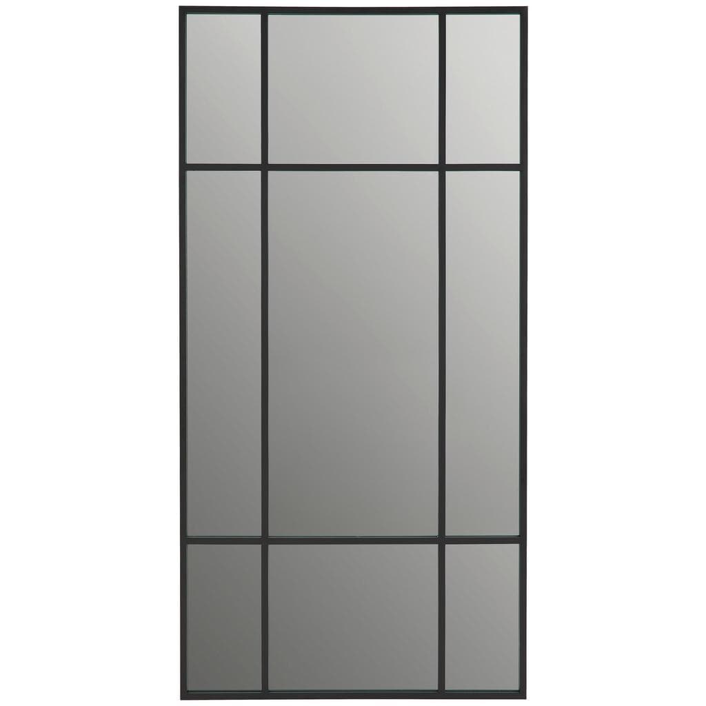 Landscape Wandspiegel Schwarz Rechteckig