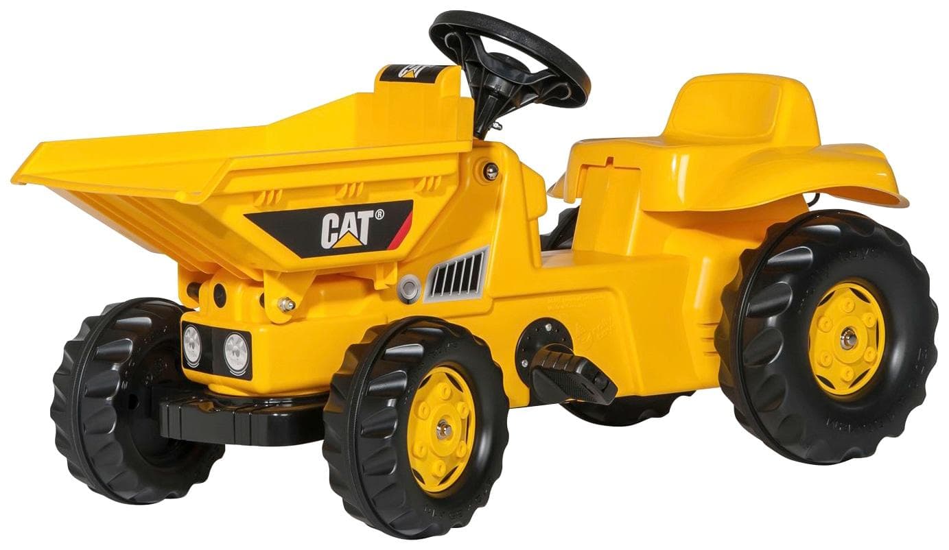 rolly toys® Tretfahrzeug rollyKid CAT Dumper Gelb