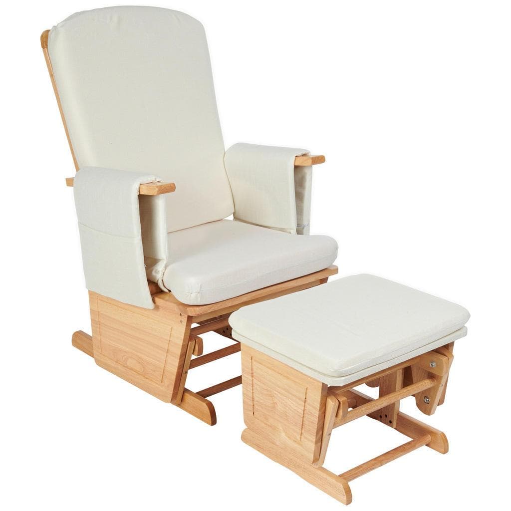 My Baby Lou Stillstuhl Creme Natur Holz Textil Kautschukholz Massiv