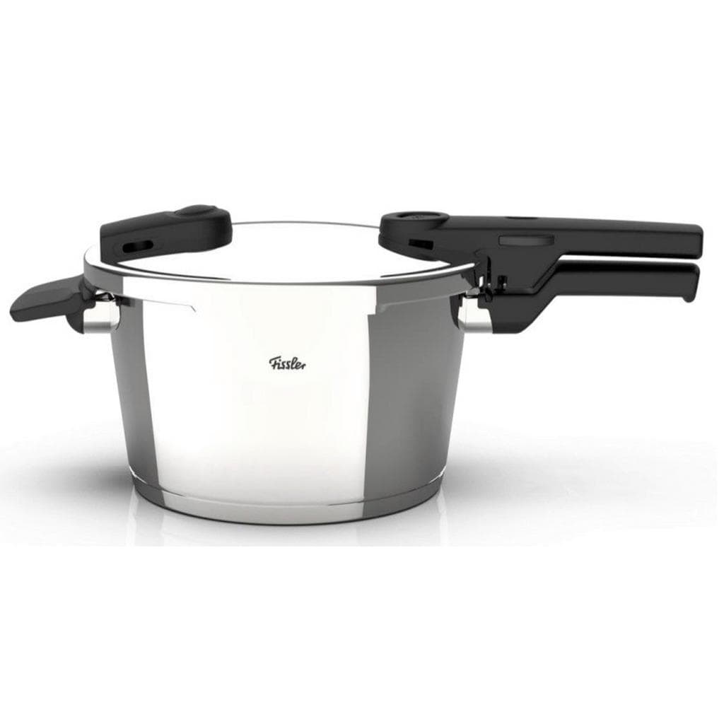 Fissler Schnellkochtopf Vitaquick® 10 L Silber Druckregelventil Druckanzeige