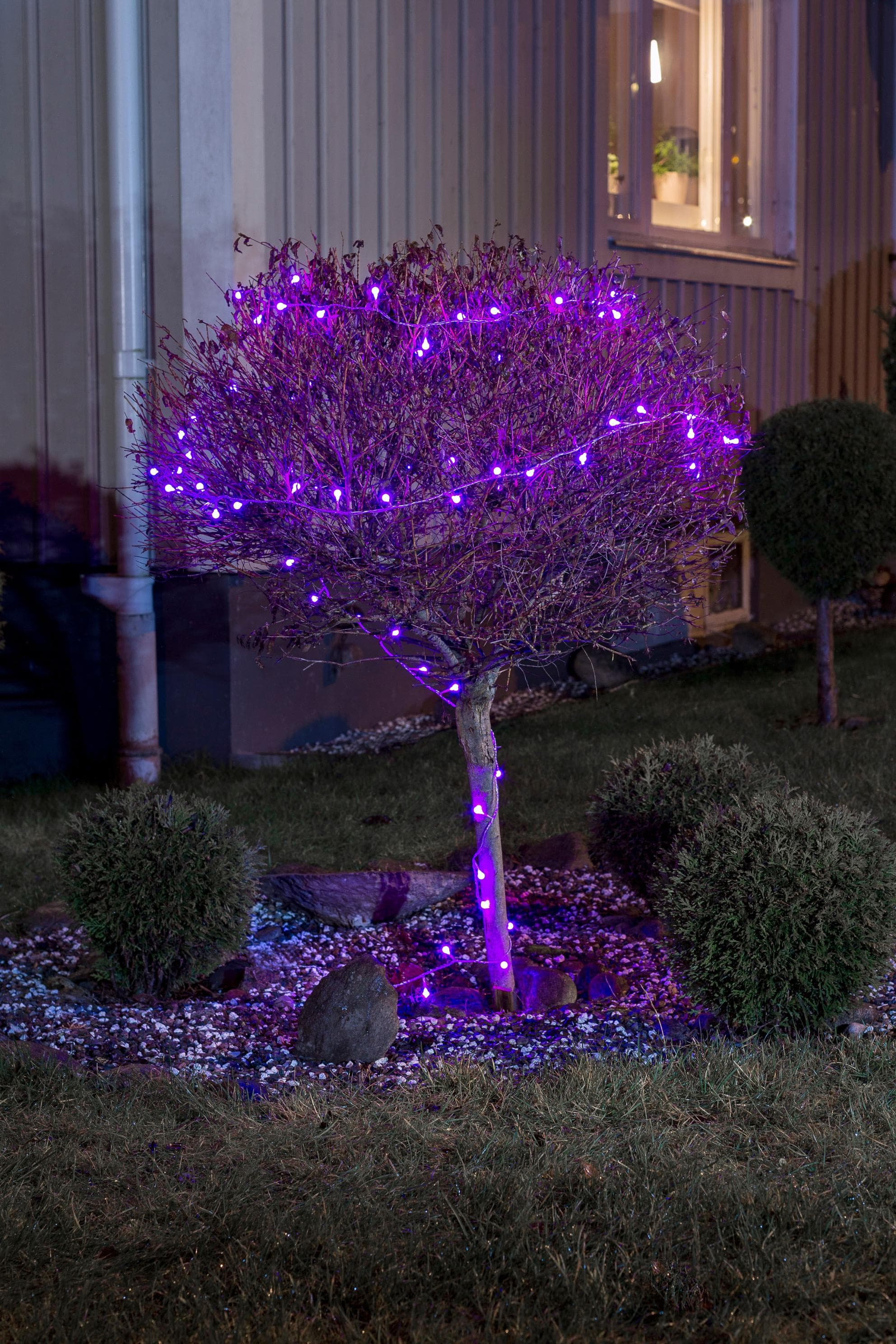 LED-Lichterkette mit Globe-Design für Weihnachten und Außenbereich