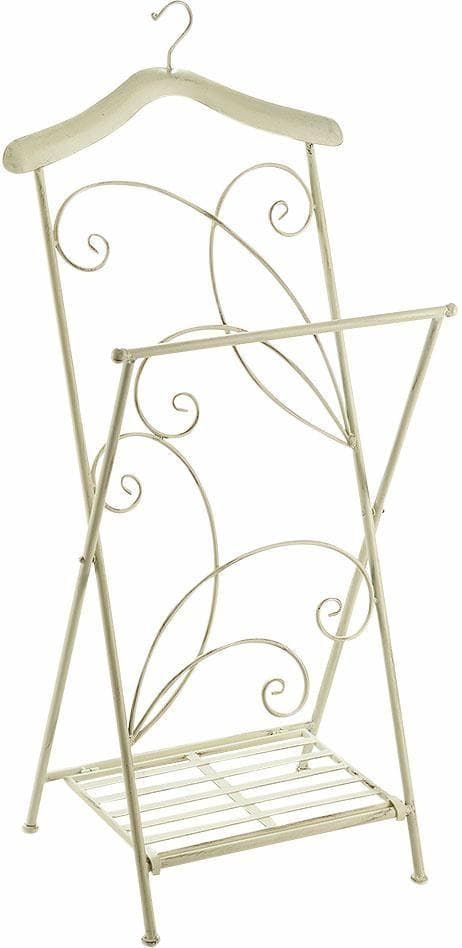 Herrendiener LOCKER Weiß Metall