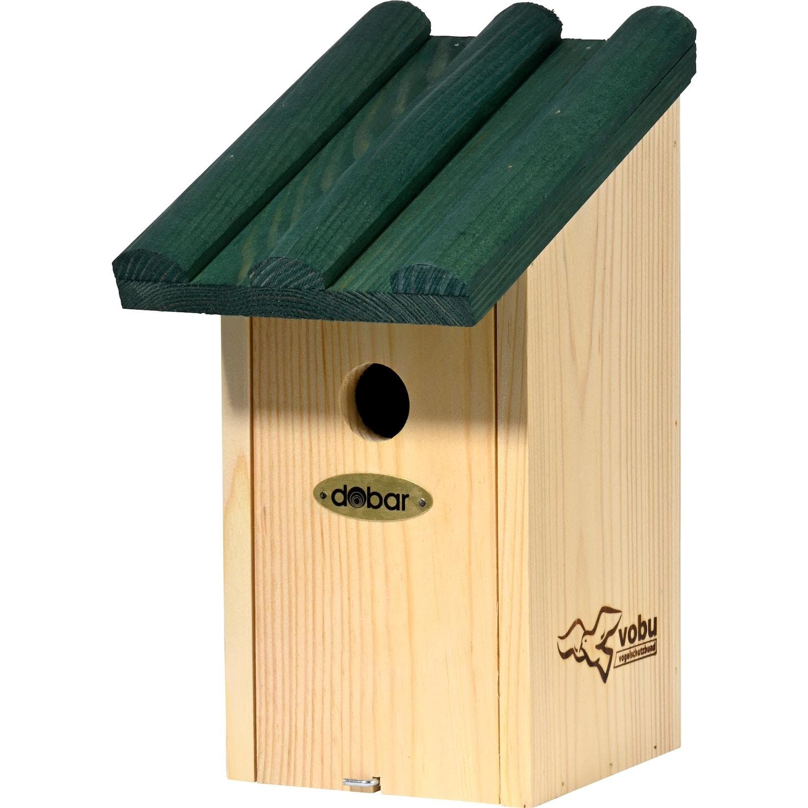 Dobar VOBU-Nistkasten Spitzdach für Zaunkönig aus Holz