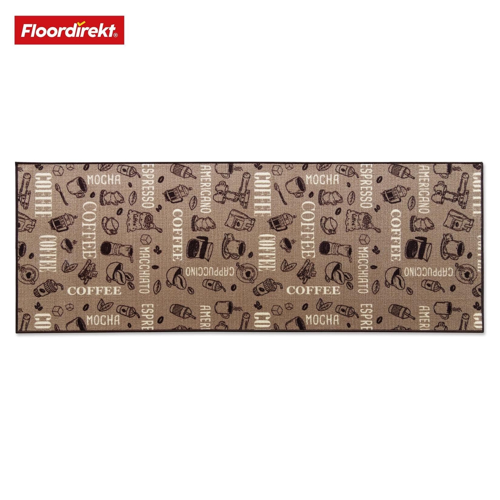 Floordirekt Teppich-Läufer Coffee Braun Nach Maß