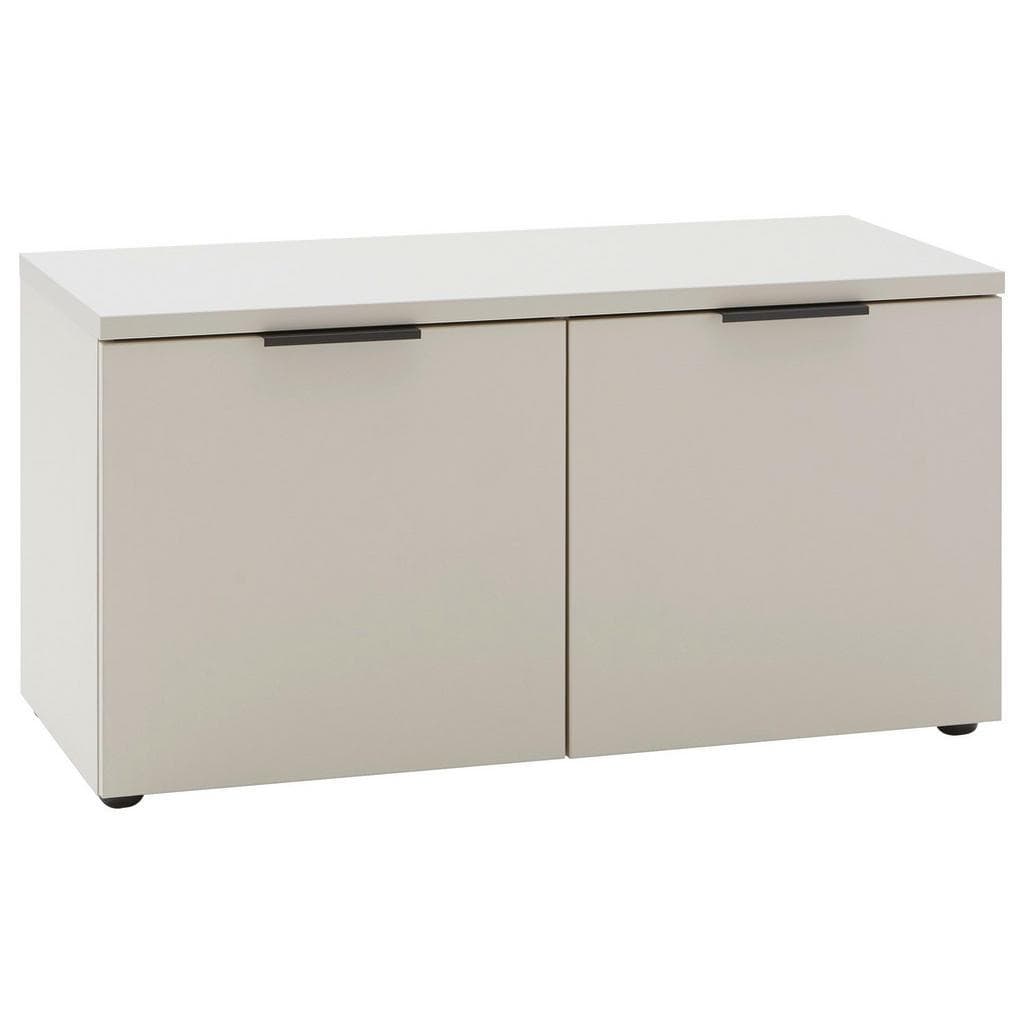 Voleo Garderobenbank Kaschmir Metall 1-Sitzer