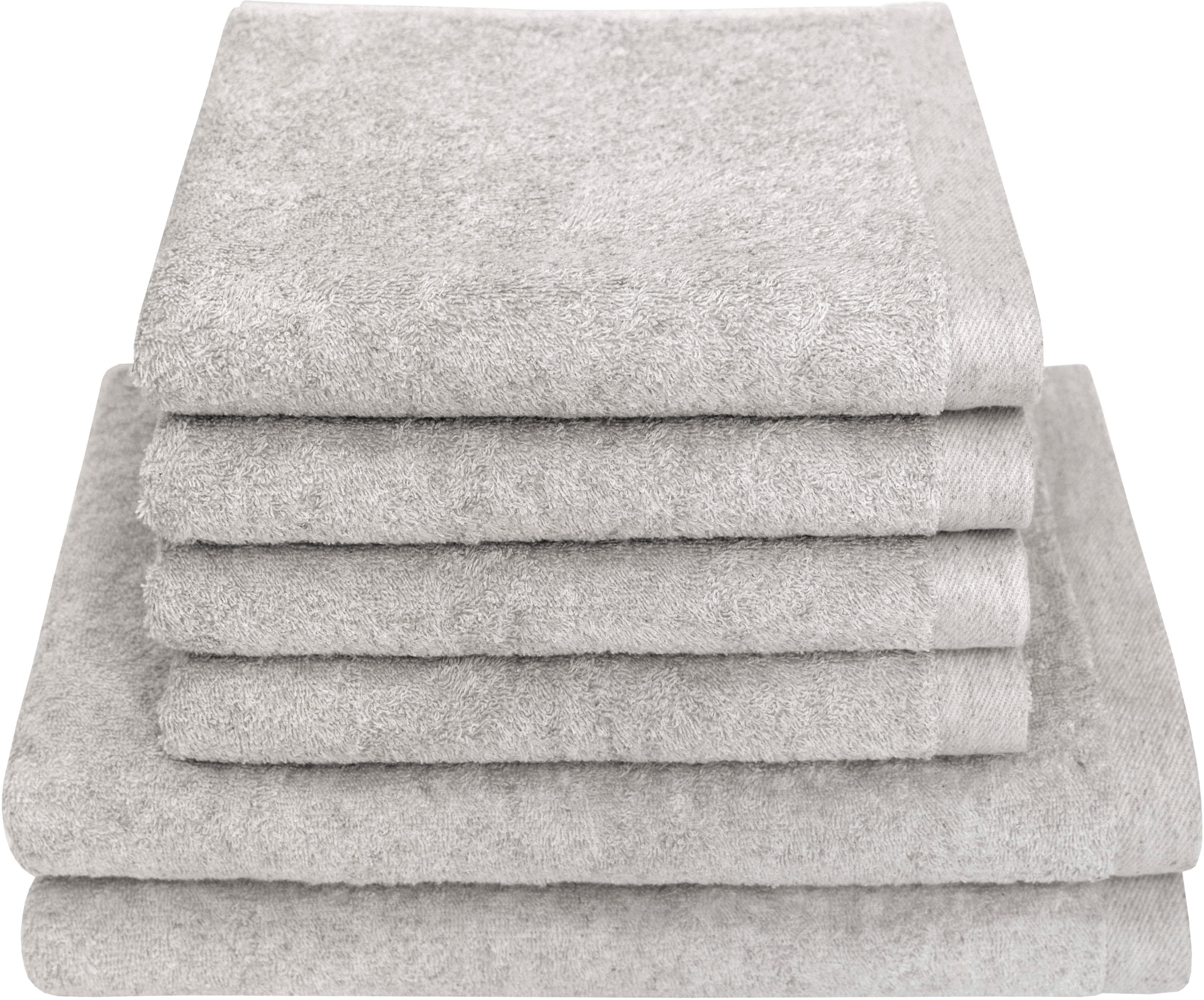 Dyckhoff Deep Harmony Handtuch Set - 15% Hanf, Antibakteriell, Umweltfreundlich