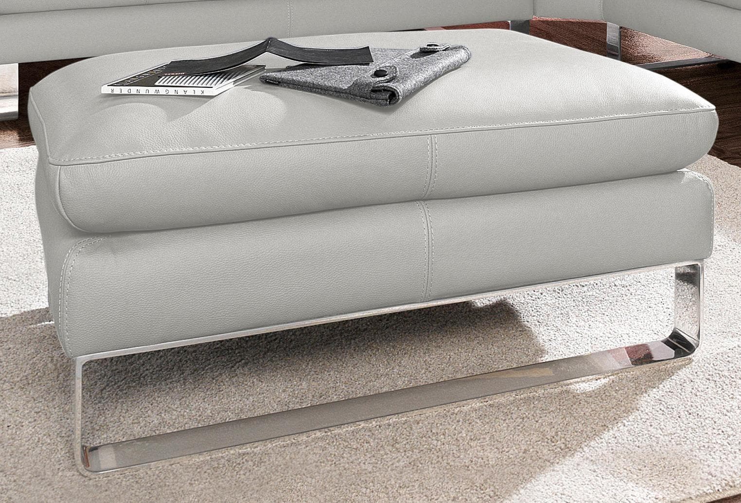 Hocker CALIA ITALIA Dave grau