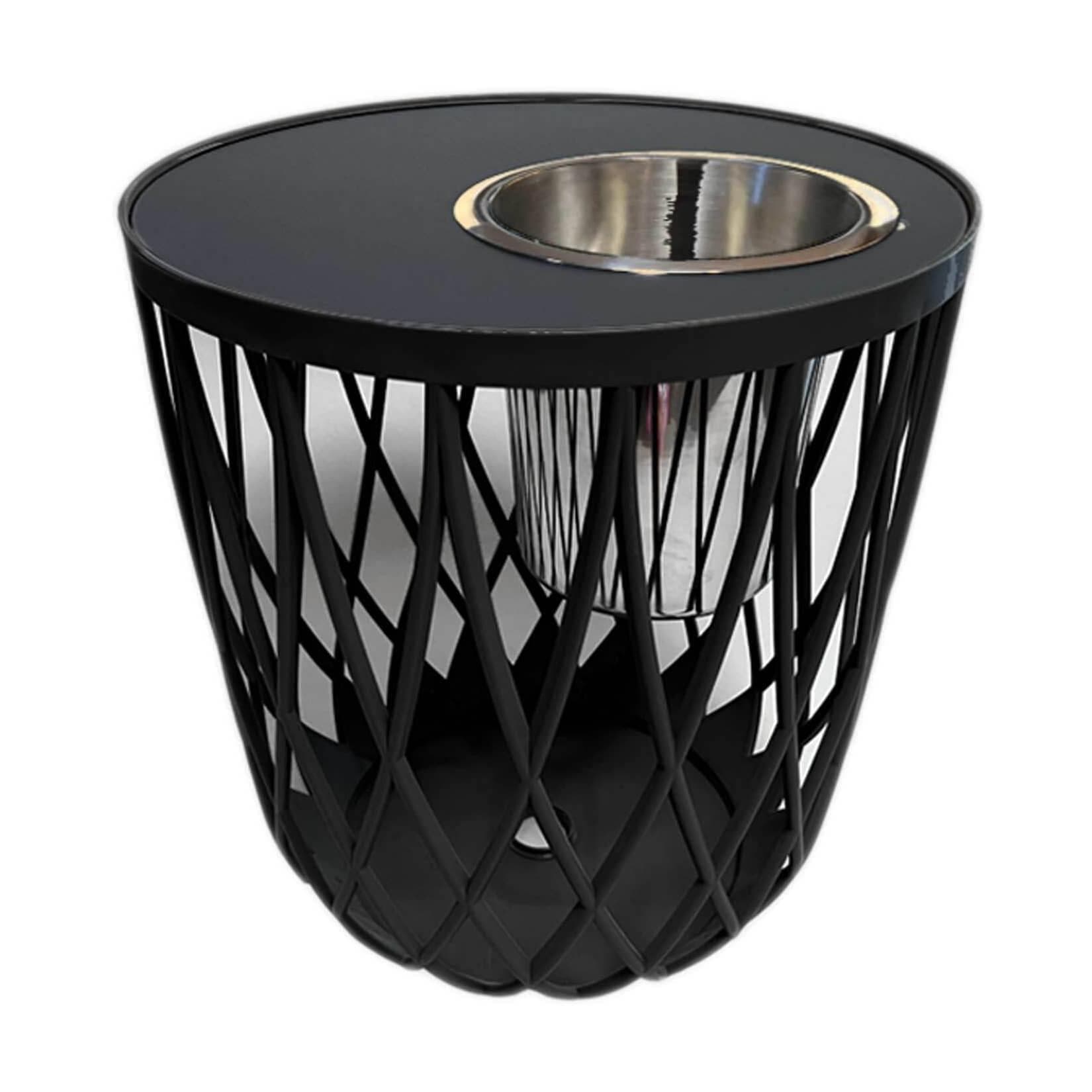 COOTAB Cooler Table 4-in-1 Loungetisch mit Edelstahl-Kühler Dubai