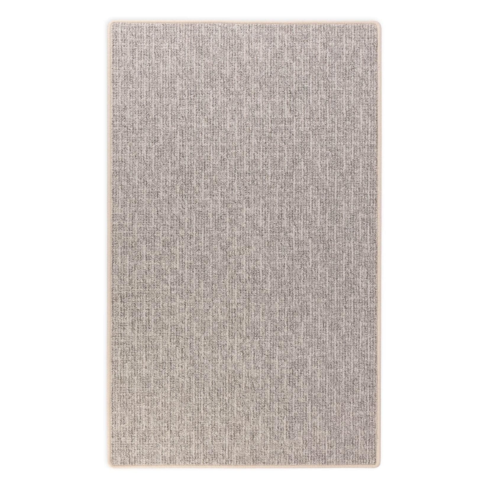 Karat Teppich auf Maß Alto Silber