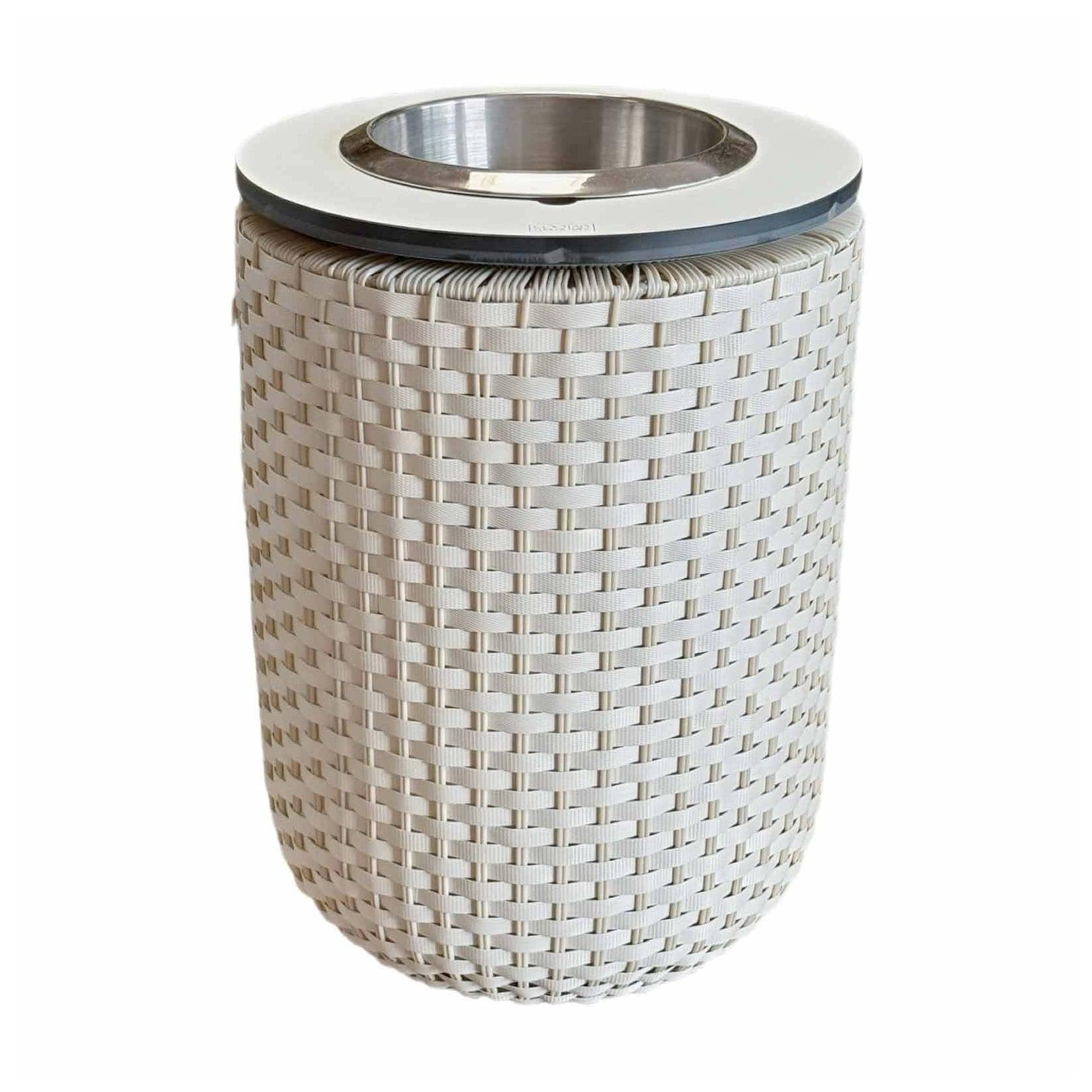 COOTAB Cooler Table 4-in-1 Loungetisch mit Edelstahl-Kühler London 50 cm