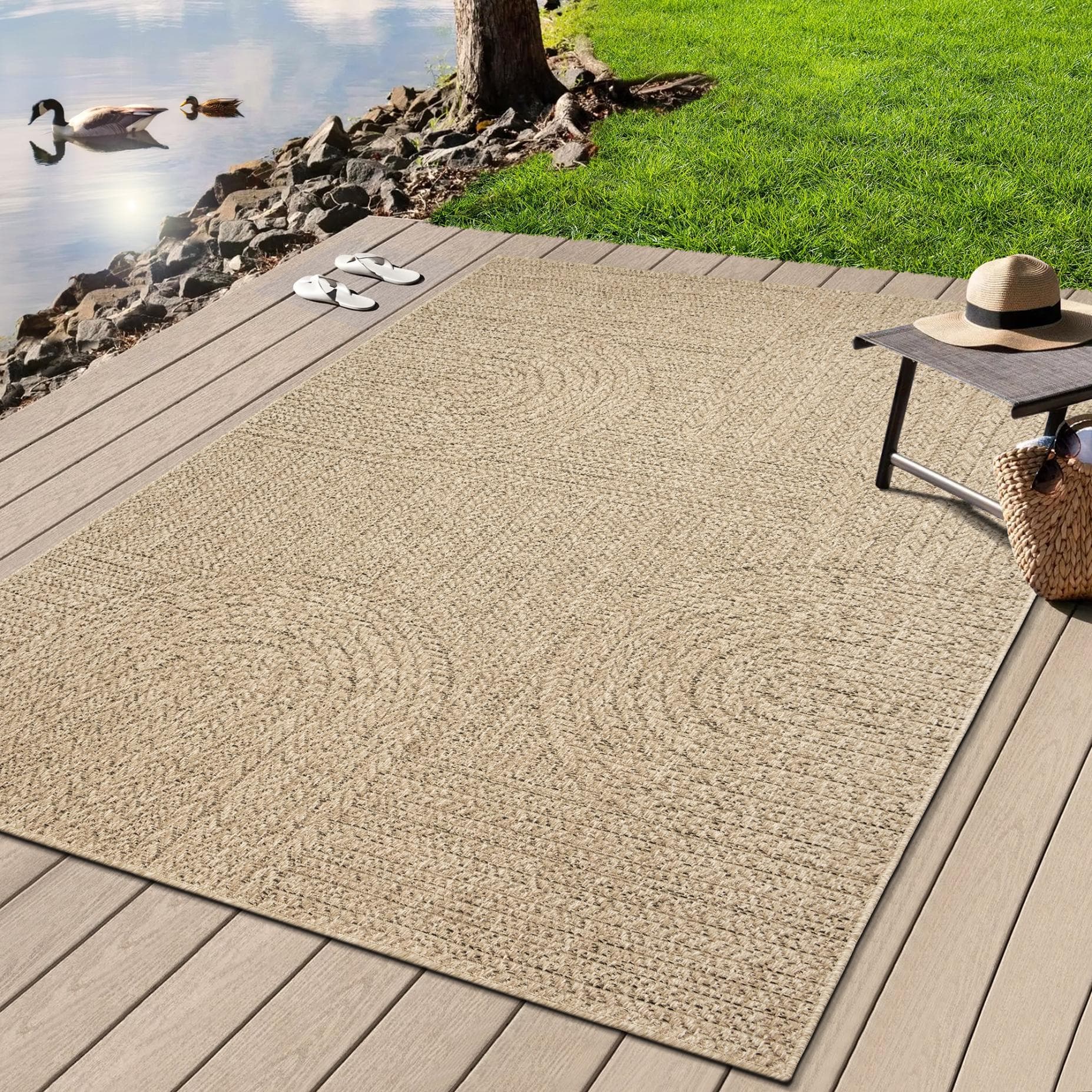 MERINOS Kenzy 7 Teppich Beige Polypropylen