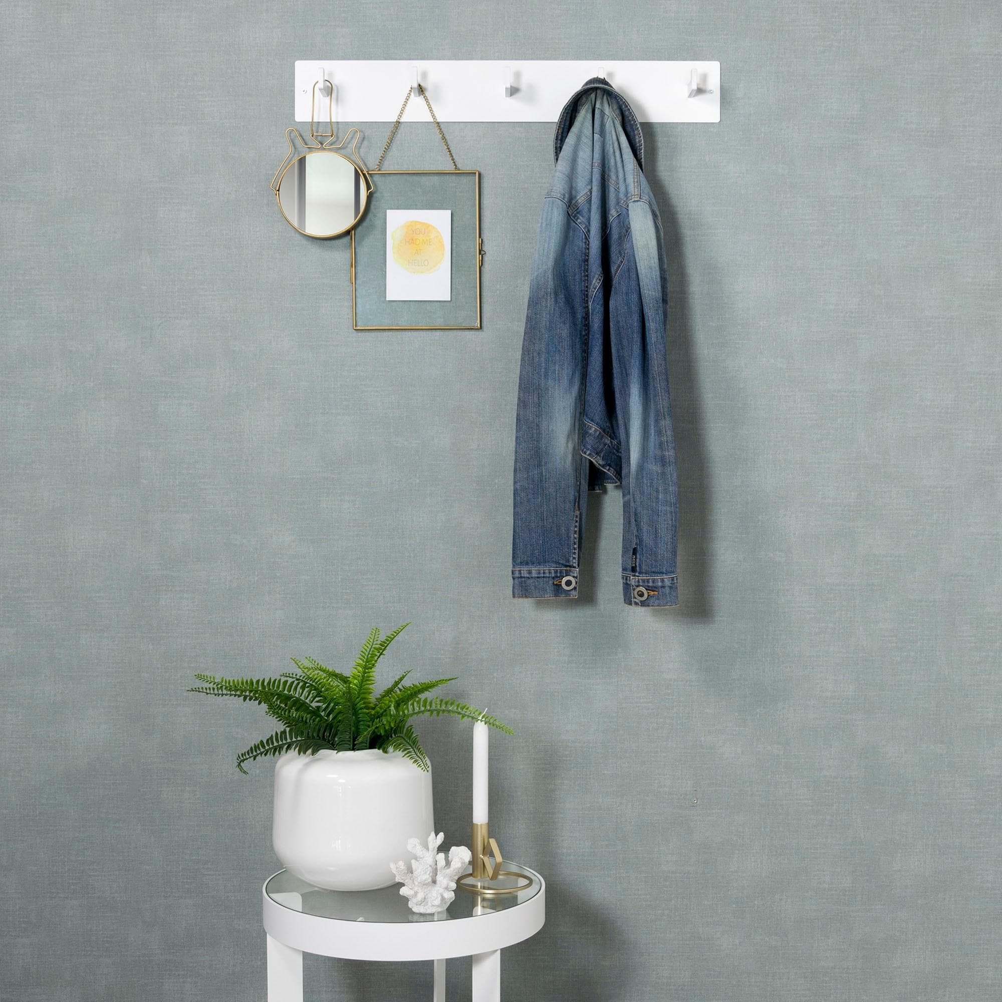 Garderobenhaken SPINDER DESIGN LEATHERMAN 5 Weiß Stahl