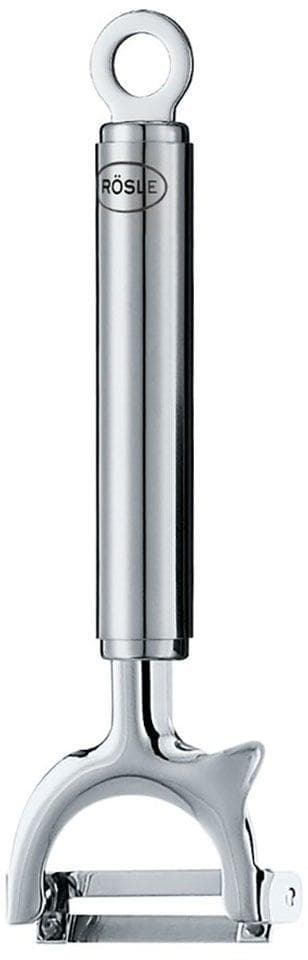RÖSLE Pendelschäler Quer Silber Edelstahl 18/10