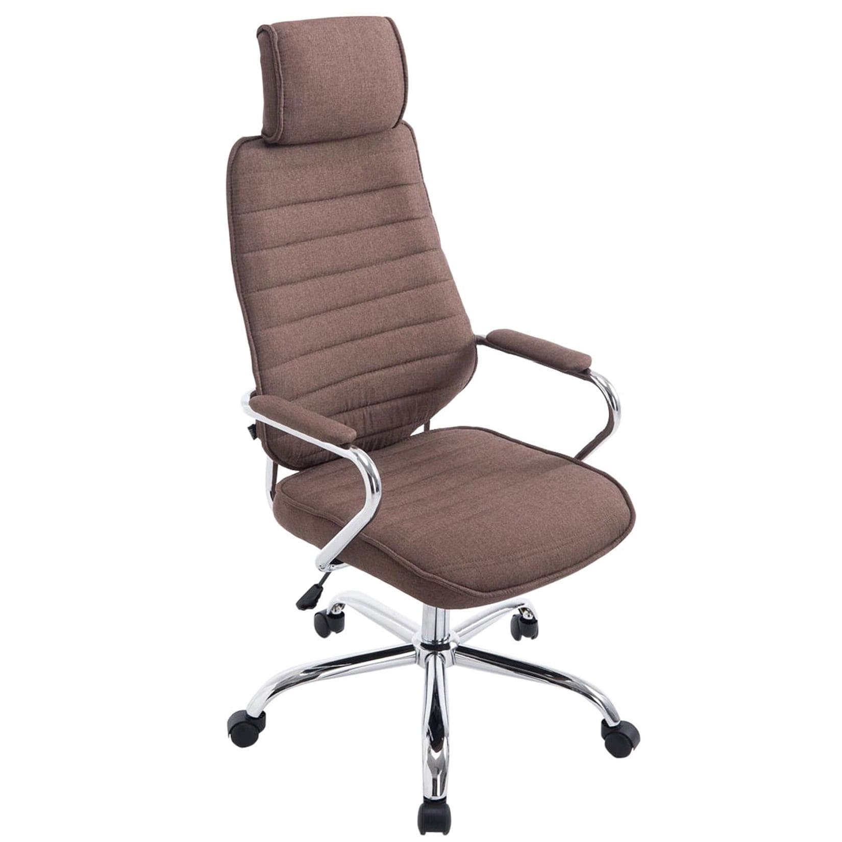 TPFLiving Bürostuhl Rocket Stoff Beige