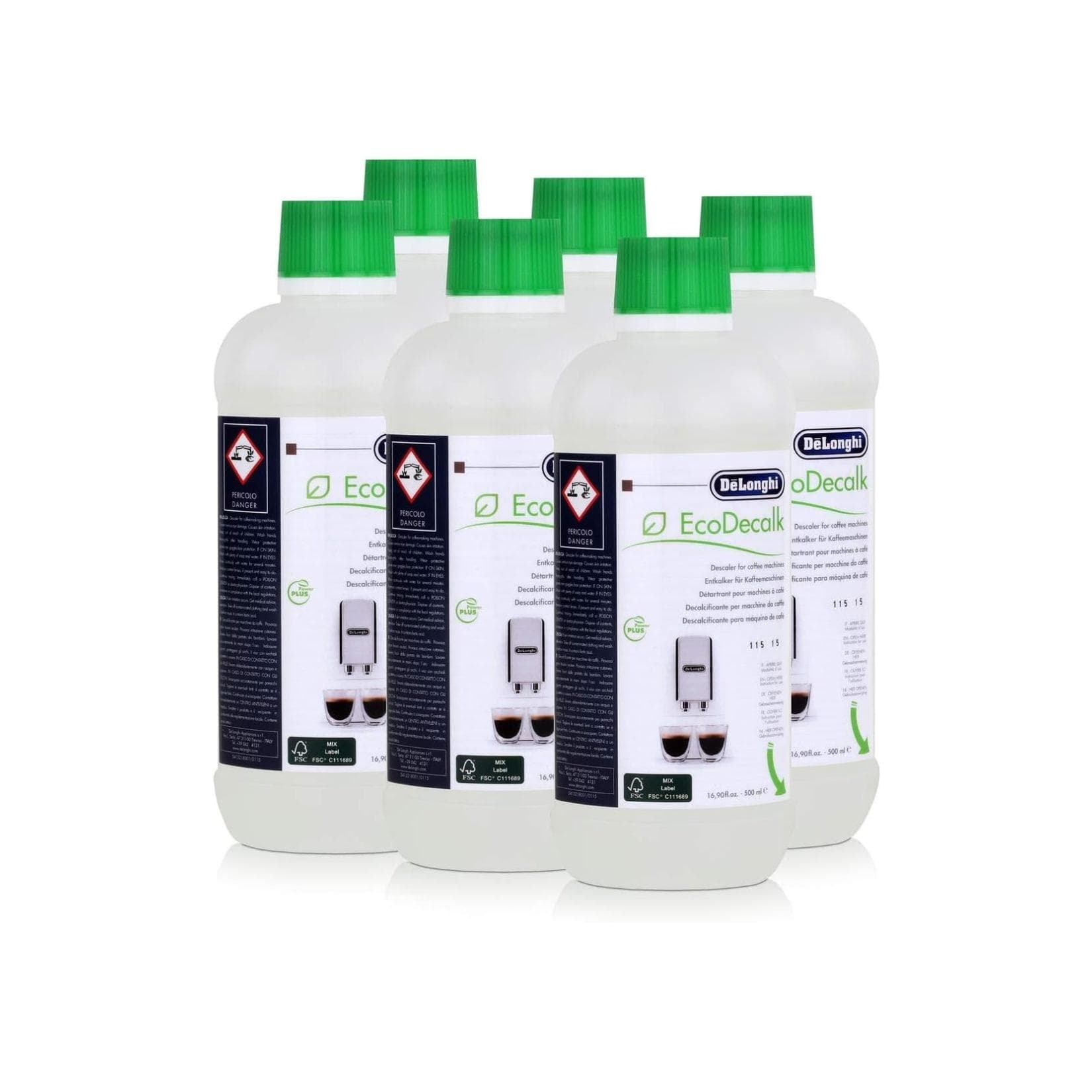 De'Longhi EcoDecalk Entkalker 6x 500ml