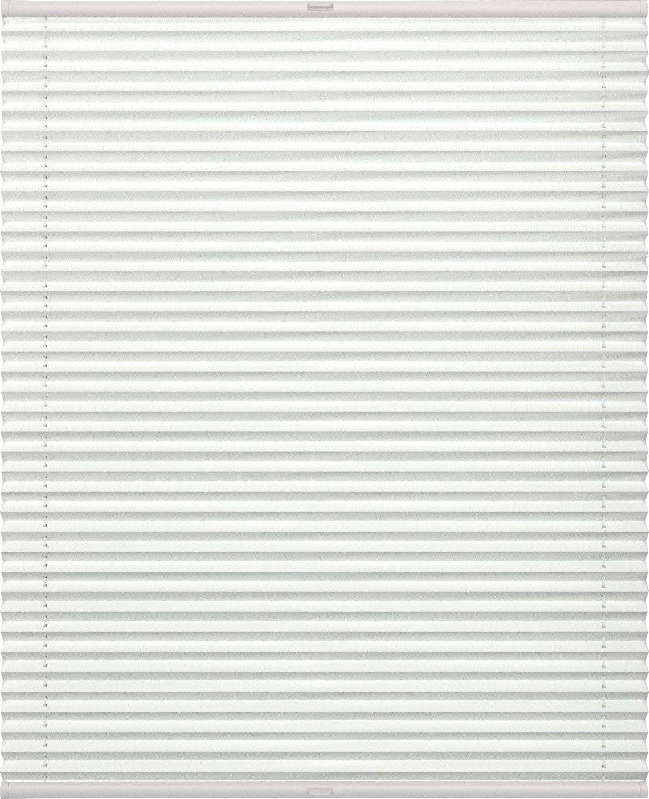 indeko Plissee Simple Weiß Lichtschutz 1740609170