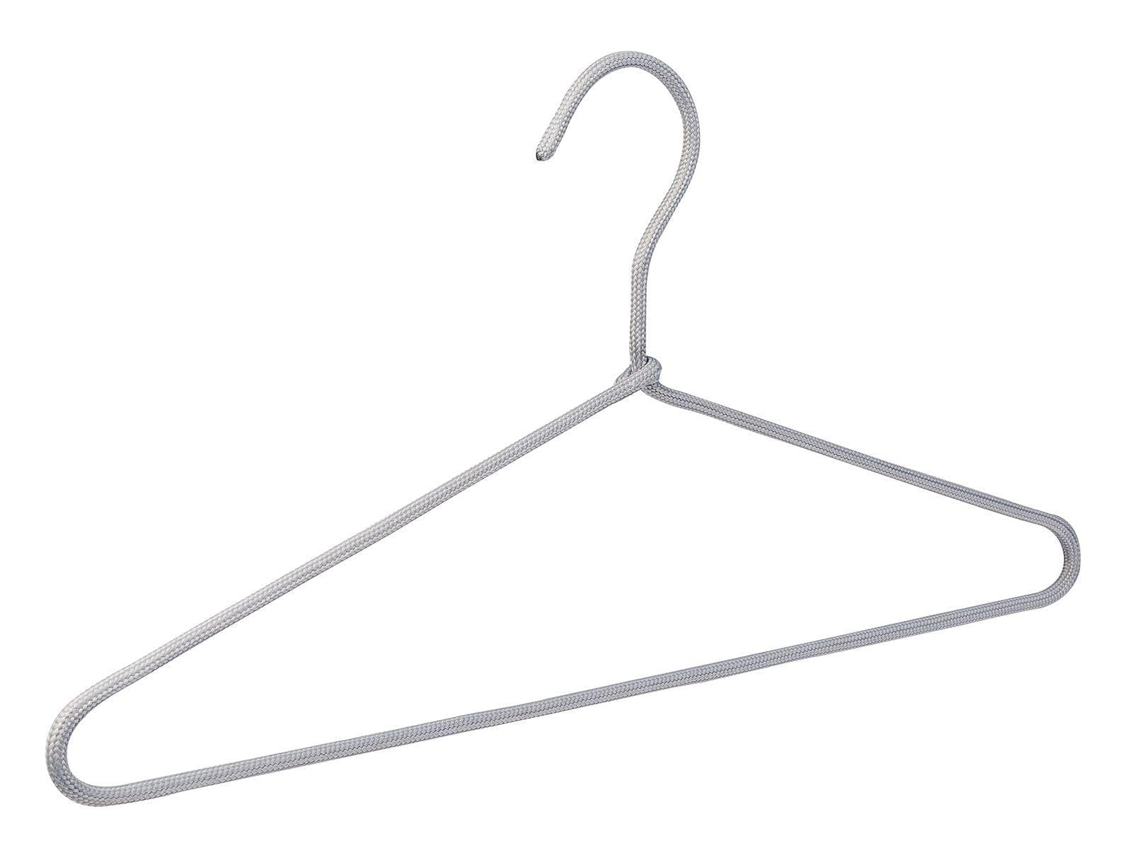 Kleiderbügel TURIN Stahldraht Grau