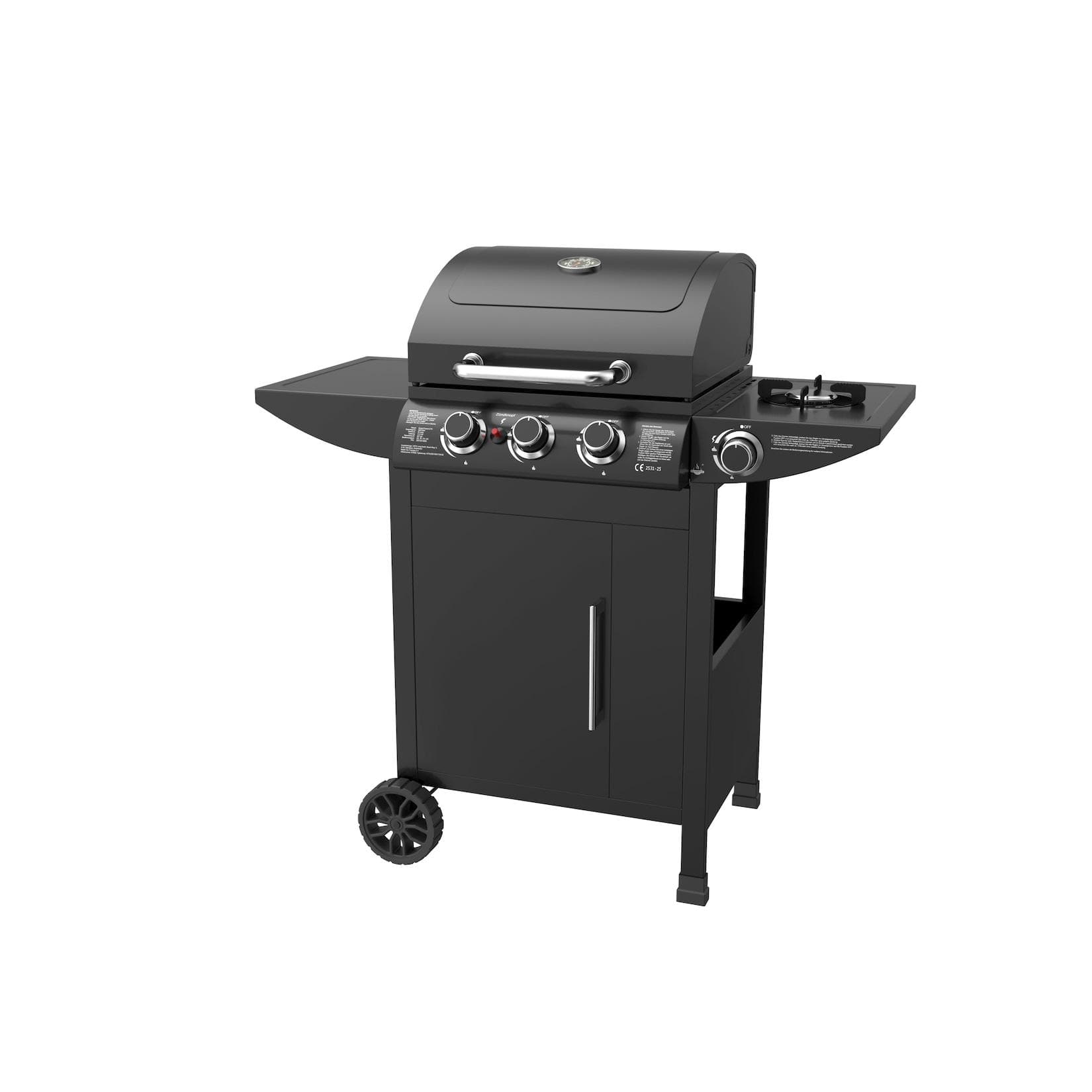 El Fuego Gasgrill San Francisco 3+1 AY5632