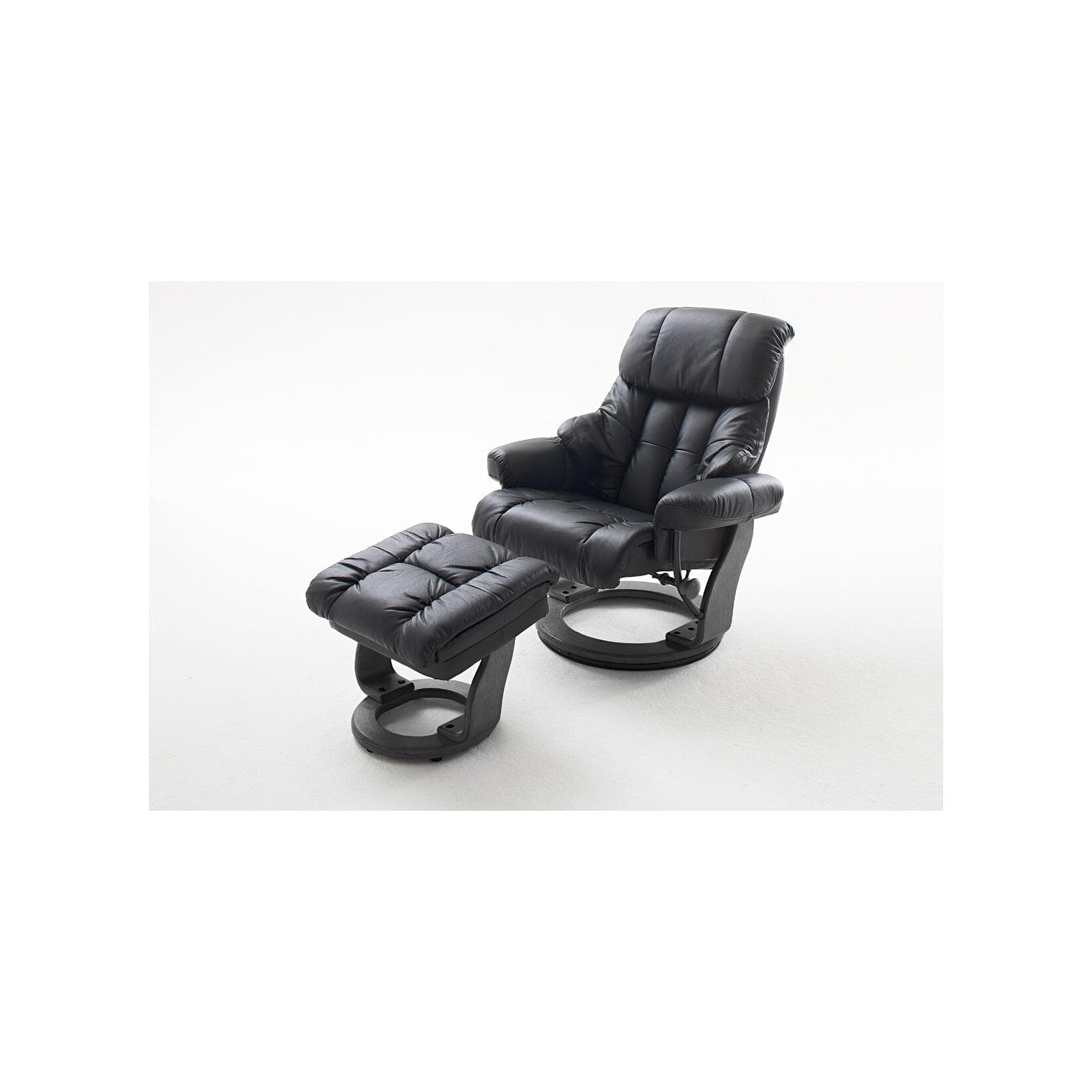 iNNoSeat by MCA CALGARY Relaxer mit Hocker Schwarz