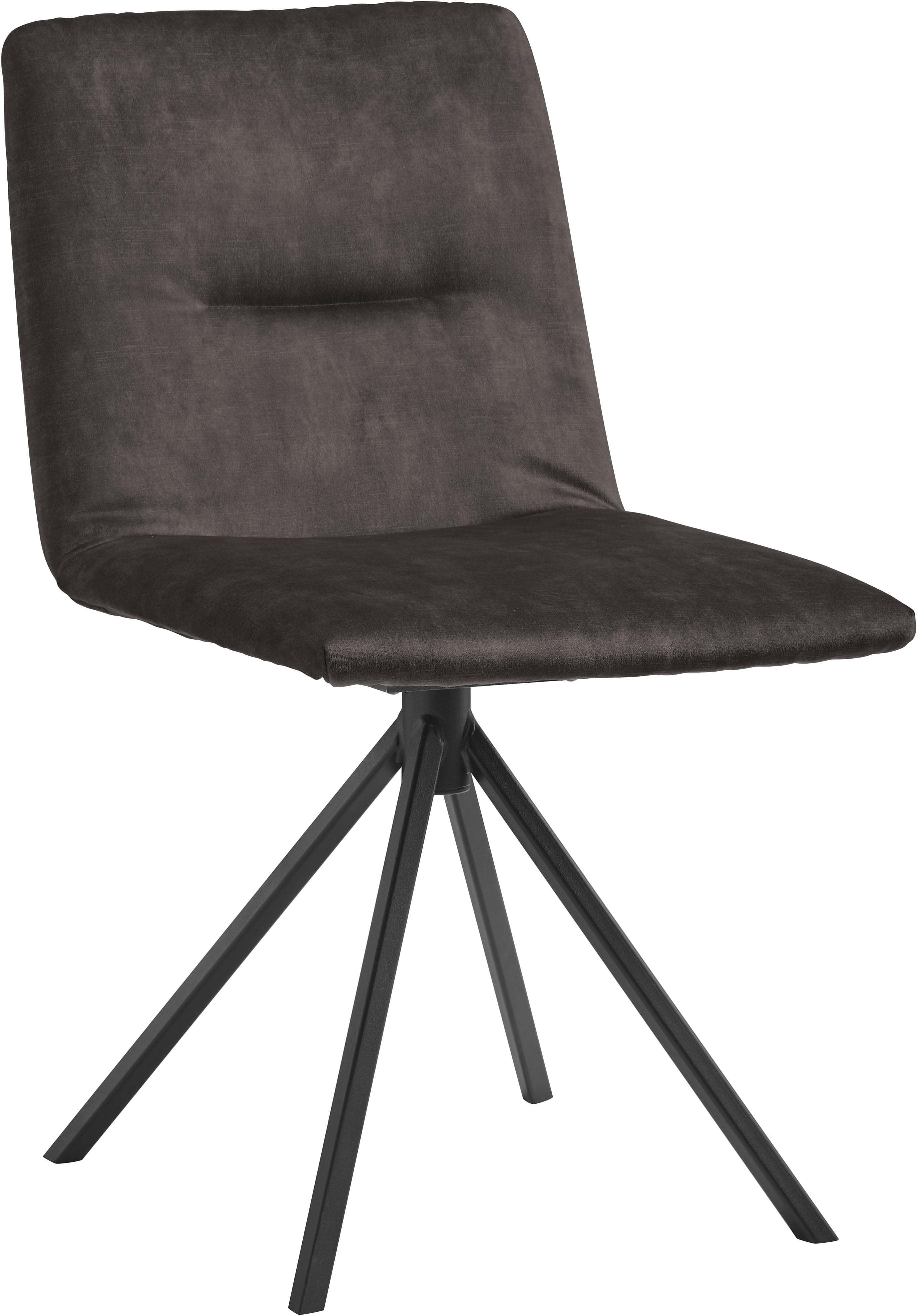 Musterring JustB! SP500 Polsterstuhl Schwarz - Ohne Armlehnen