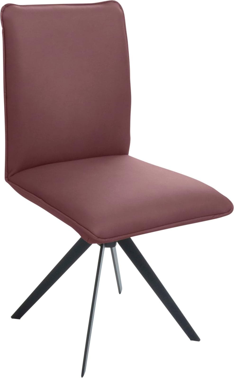 Drehstuhl K+W Komfort & Wohnen Cabernet Schwarz Polsterstuhl Esszimmerstuhl