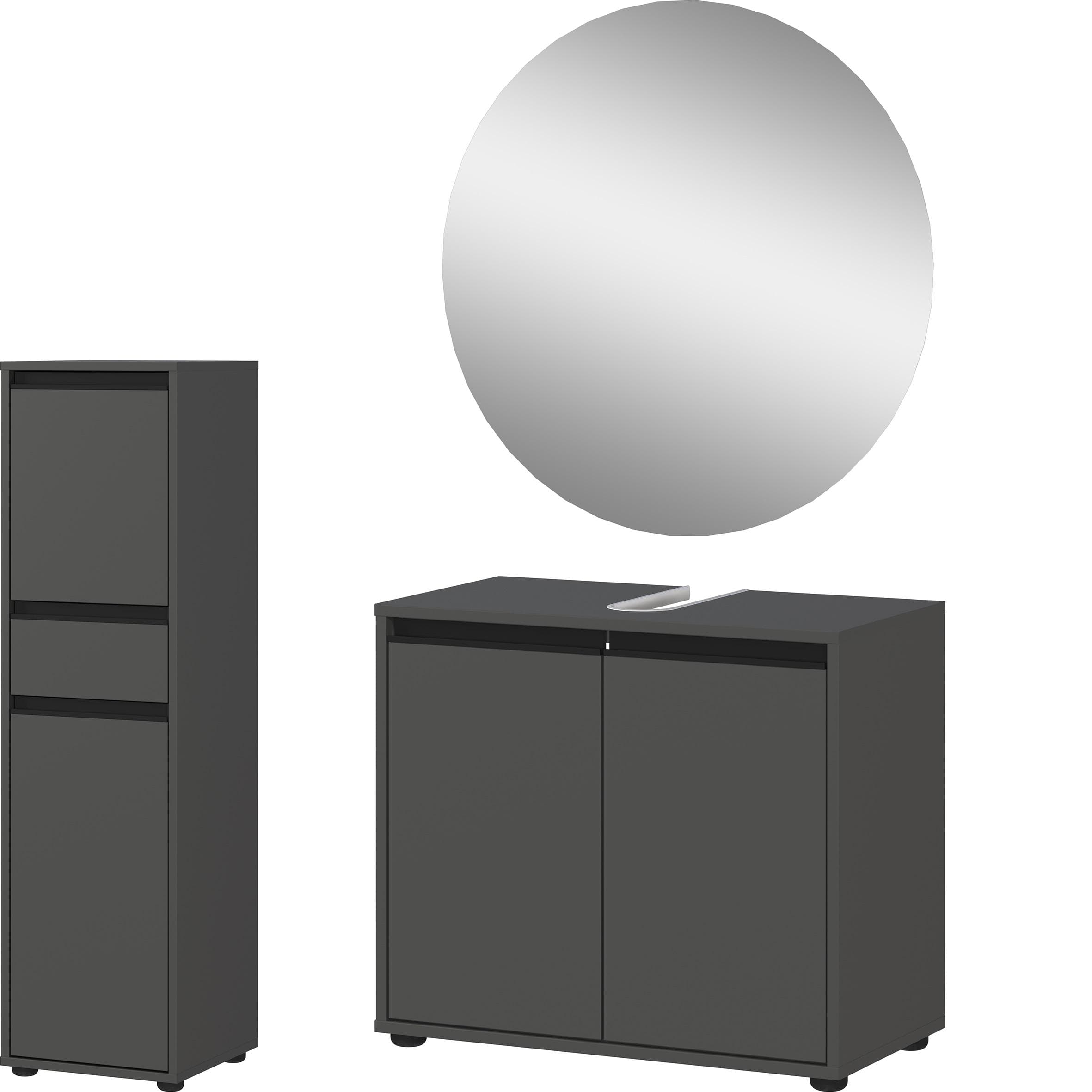 Badmöbel-Set Lemont - 3-teilig