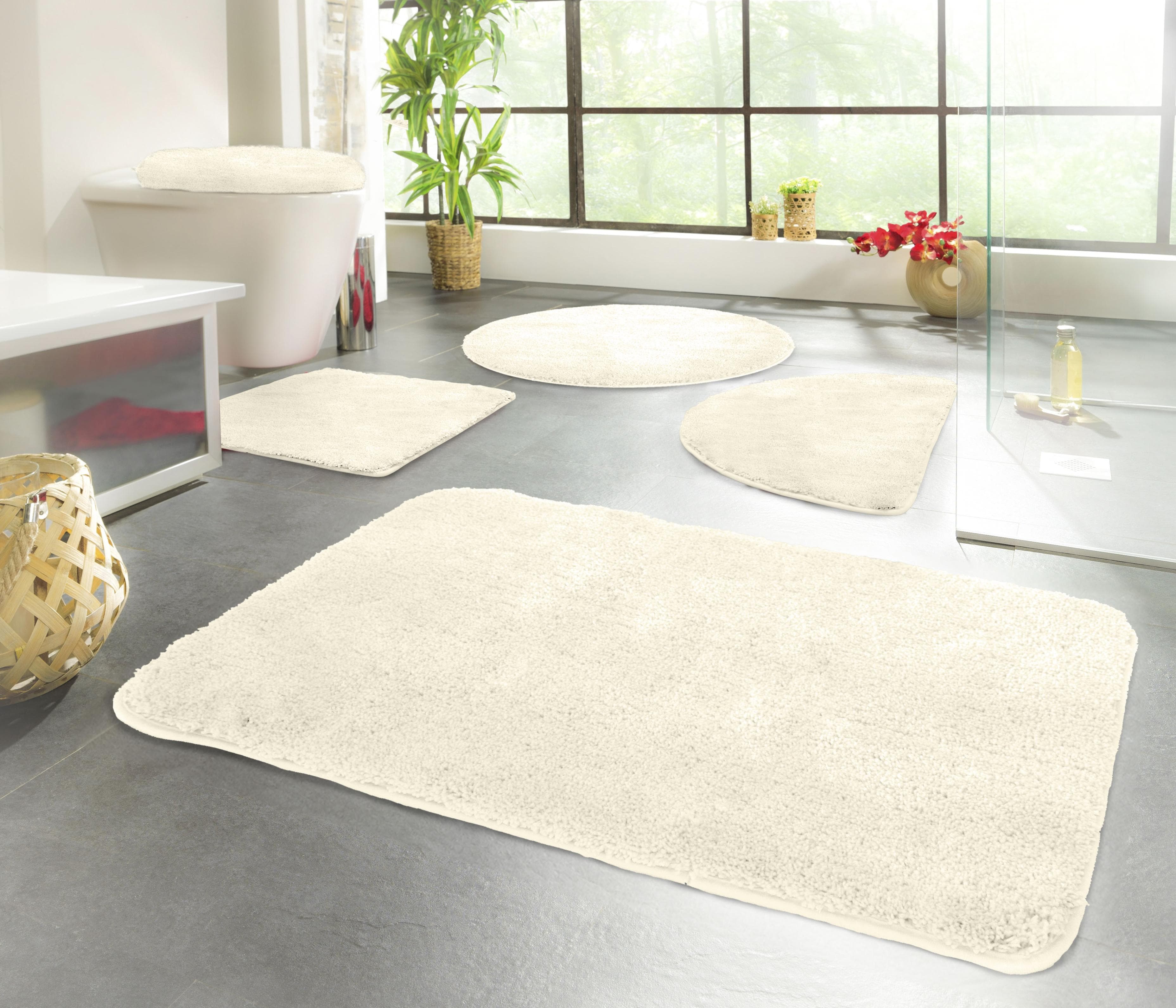 Kinzler Chaozhou Badematte 2er-Set Beige Polyester