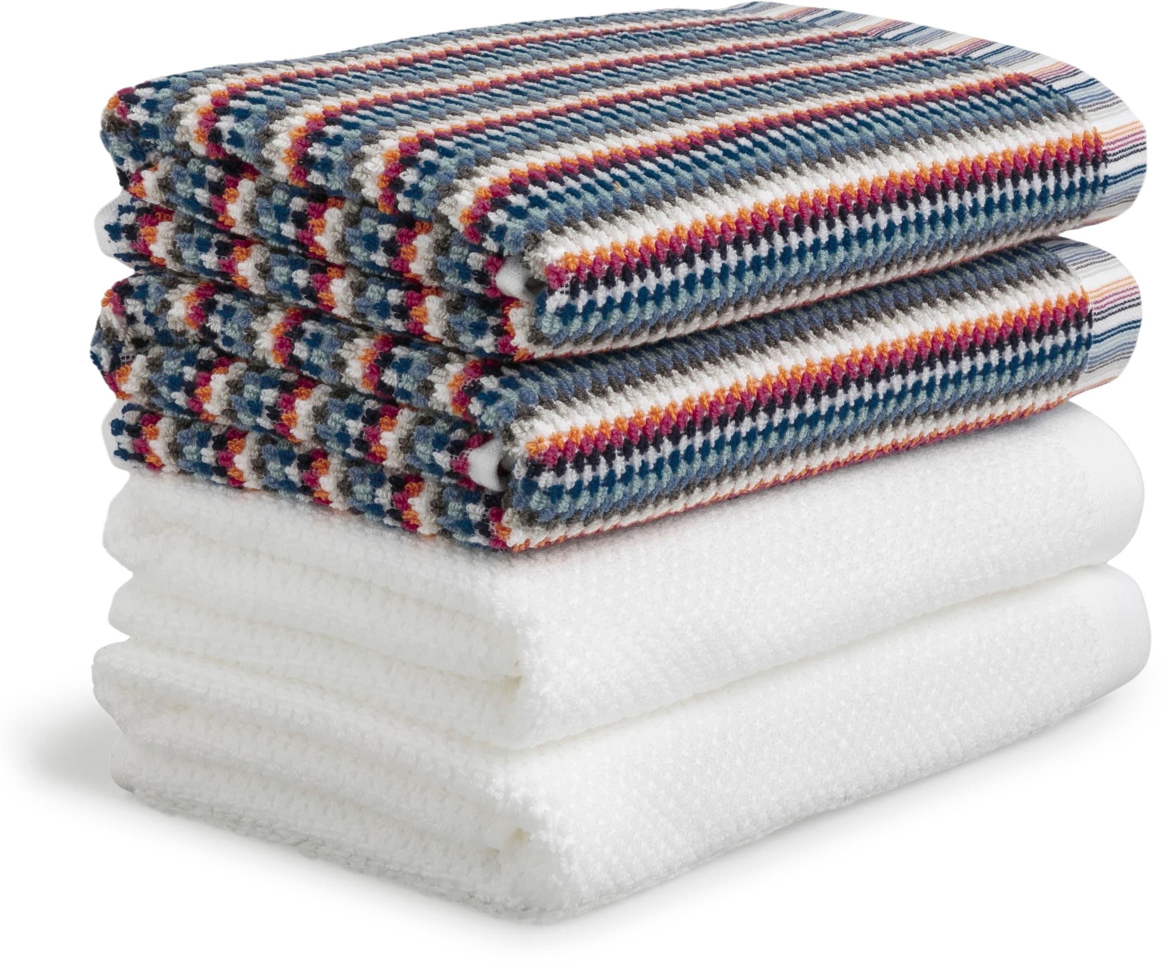 Handtuch Set MÖVE "Bliss Handtuch Set" Weiß Perlstruktur