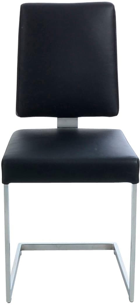 K+W Komfort & Wohnen Freischwinger Santiago Leder Schwarz