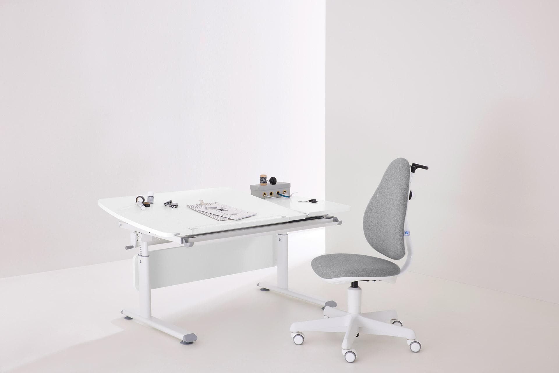 PAIDI JOOKI S Schreibtischstuhl Weiß Ergonomisch