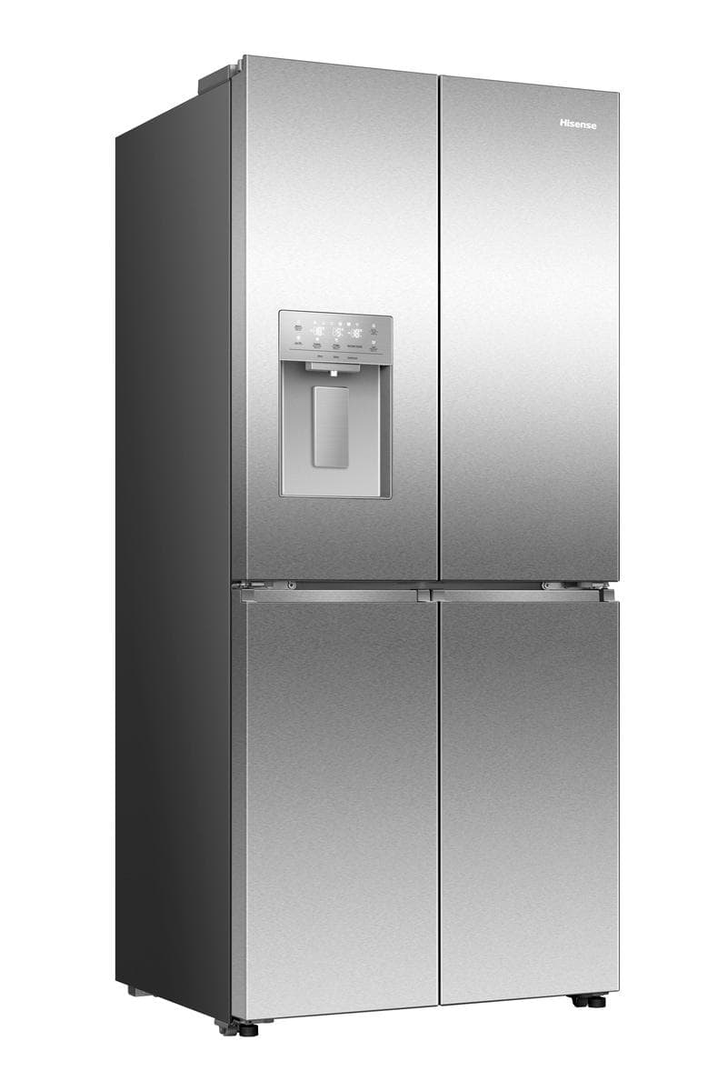 HISENSE Multi Door "RQ5P470SY" Silber Kühlschrank mit Wasser-/Eisspender