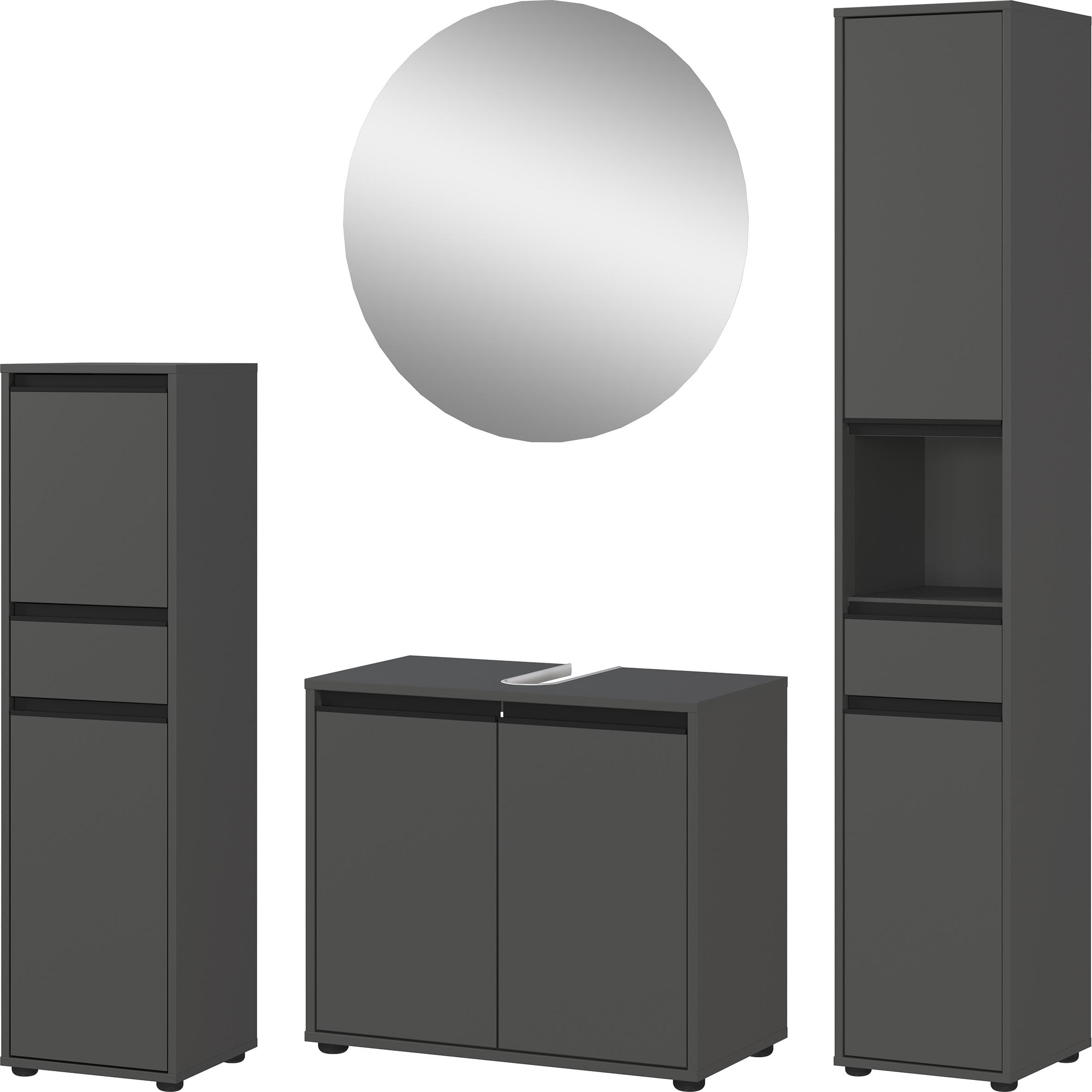 Badmöbel-Set Lemont - 4-teilig