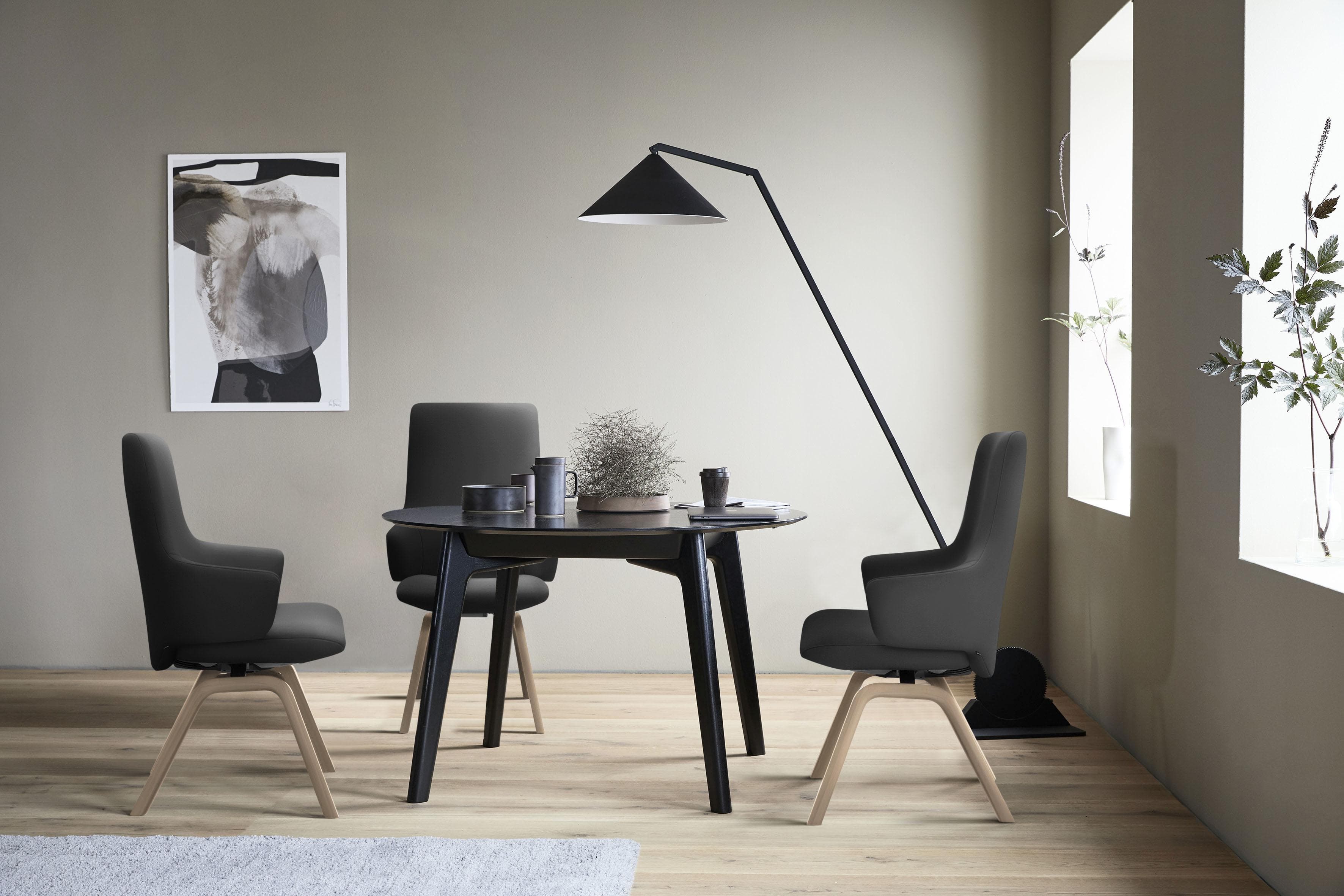 Stressless® Polsterstuhl Laurel High Back mit Armlehne - Premium Design