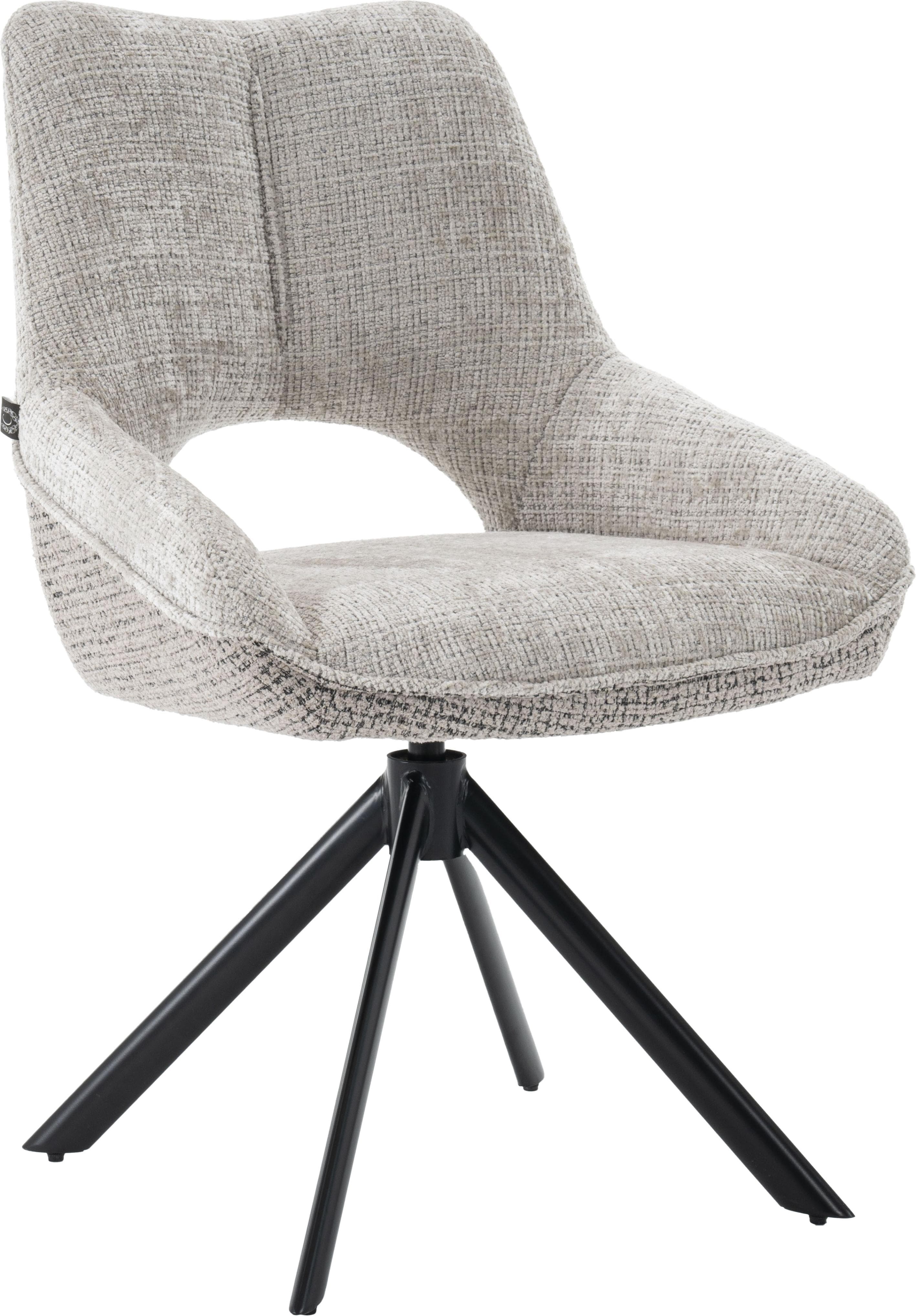 HOME AFFAIRE Drehstuhl Canto Beige Schwarz