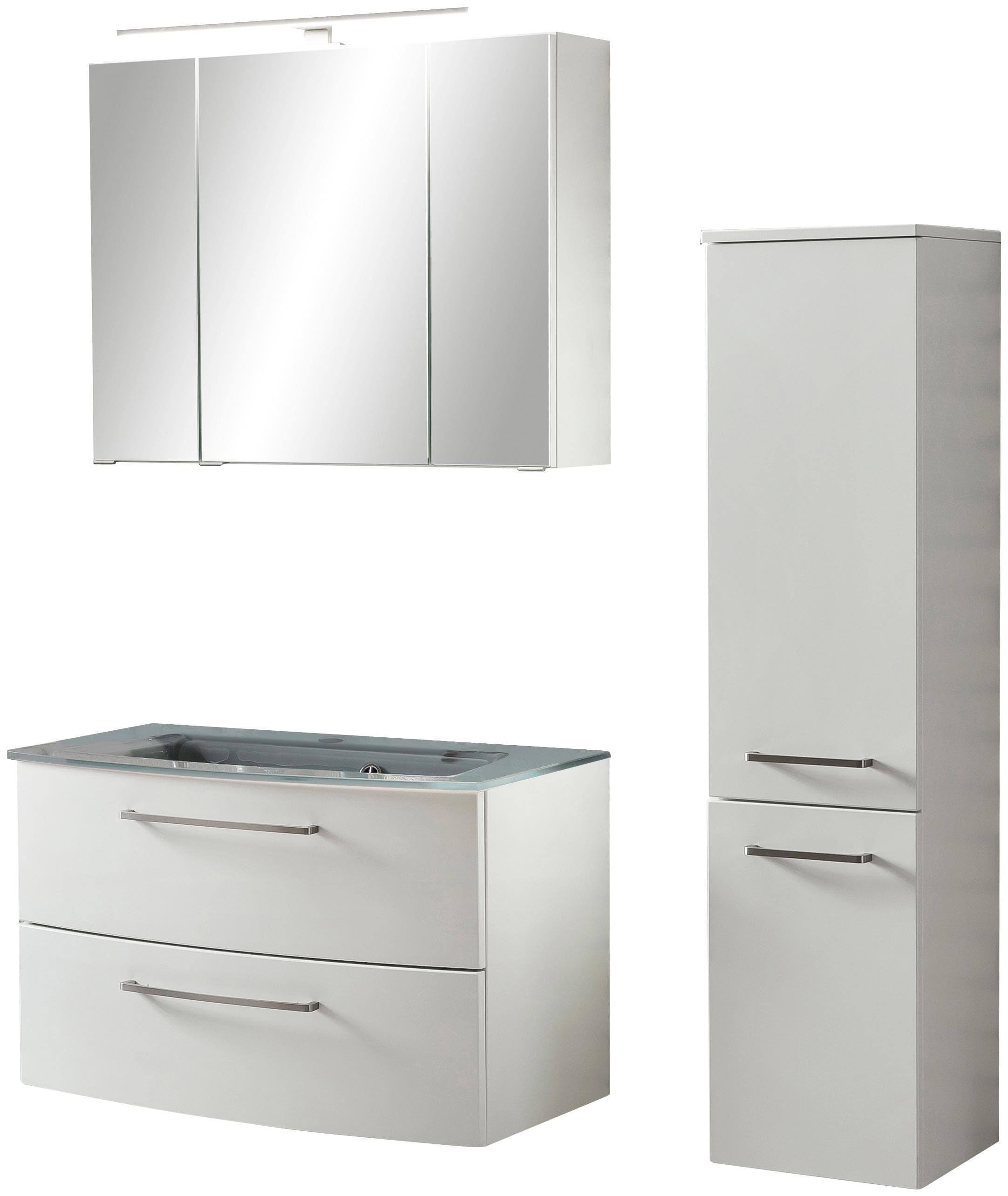 Badezimmer-Set WELLTIME Windau Weiß