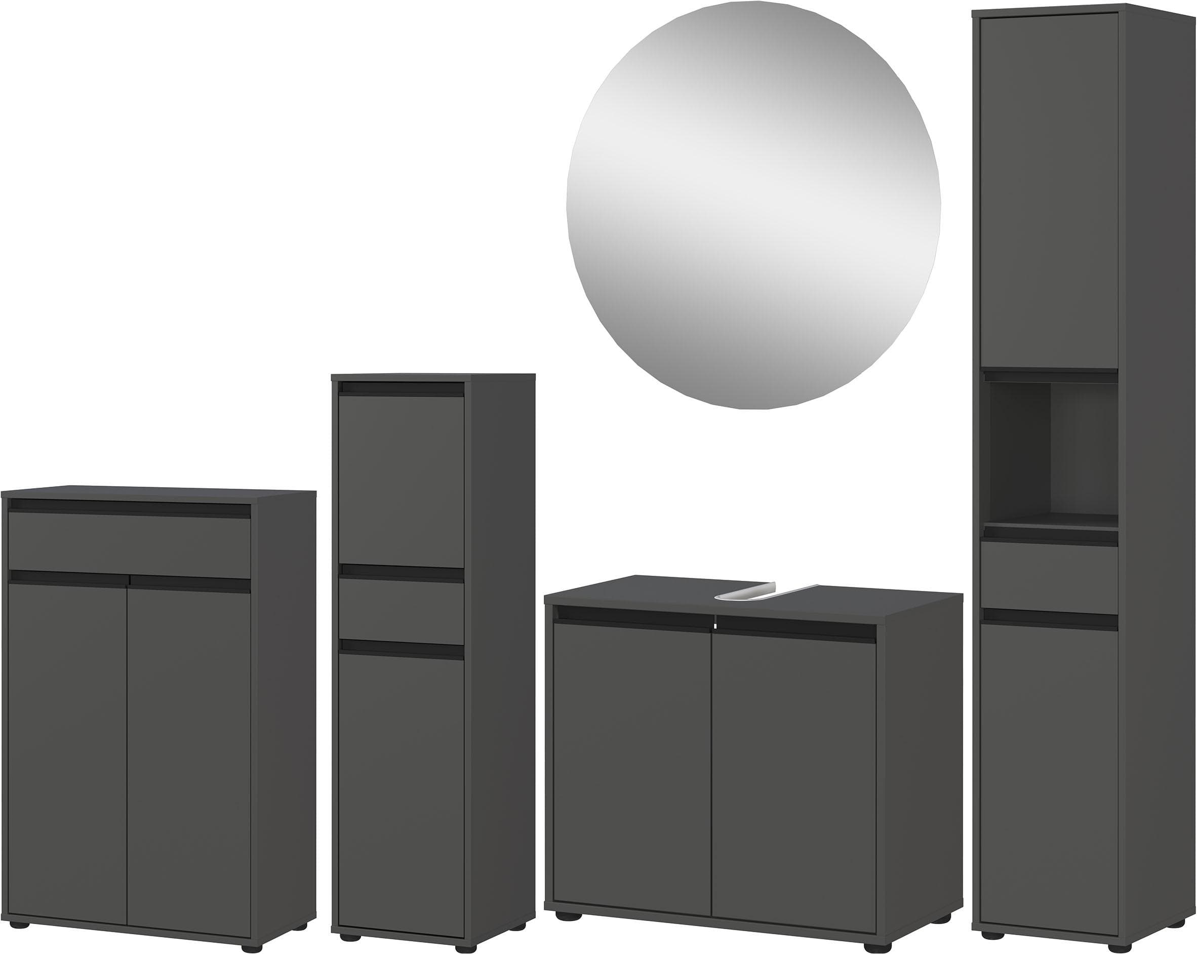 Badmöbel-Set Lemont - 5-teilig