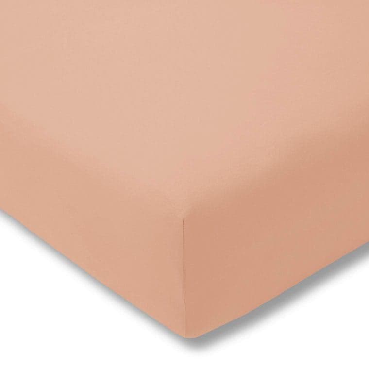 ESTELLA Spannbettlaken Feinjersey Beige 100% Baumwolle Rundumgummi