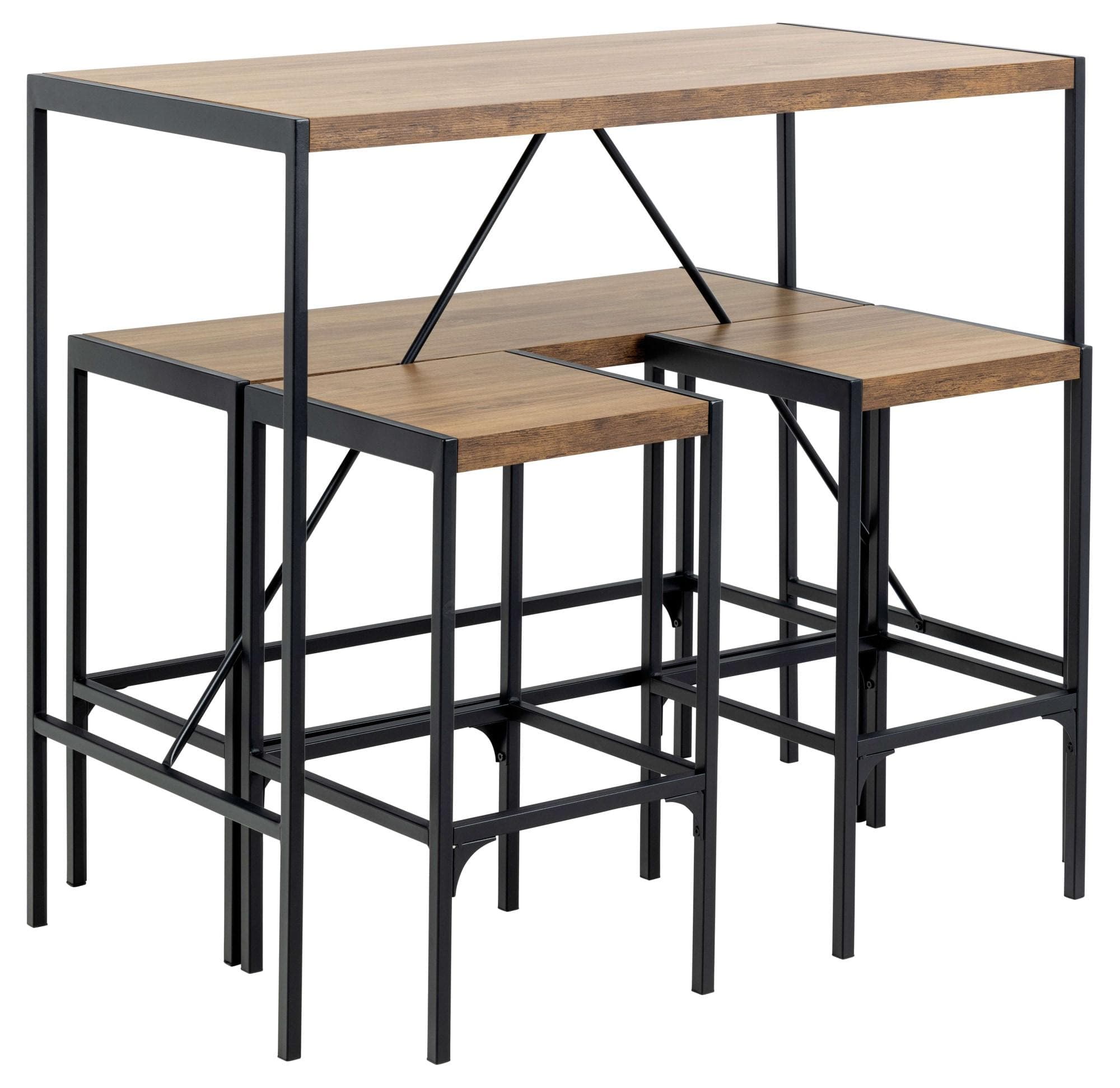 ACTONA GROUP Bar-Set Bahamas mit Tisch, Bank und 2 Hockern