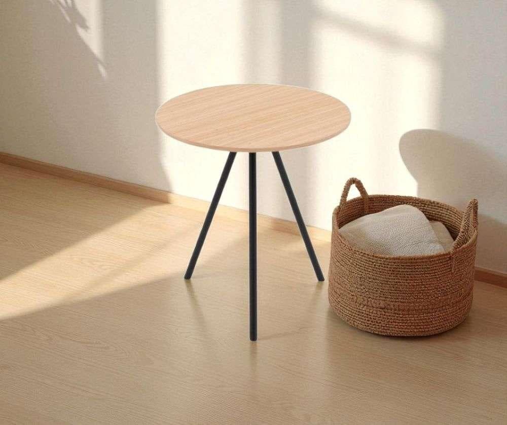 Couchtisch HOME AFFAIRE Simple Eiche Schwarz