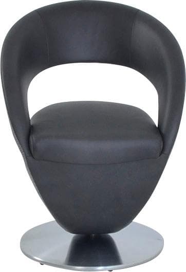K+W Komfort & Wohnen Drehstuhl Wave Grau