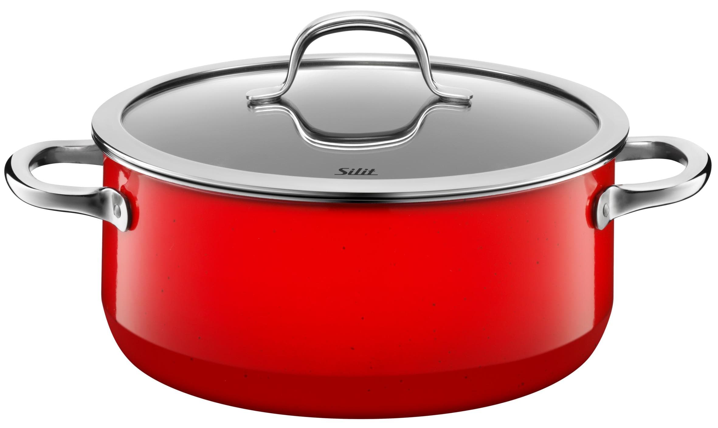 Bratentopf SILIT Passion red Rot Silargan® Edelstahl 4,4 l