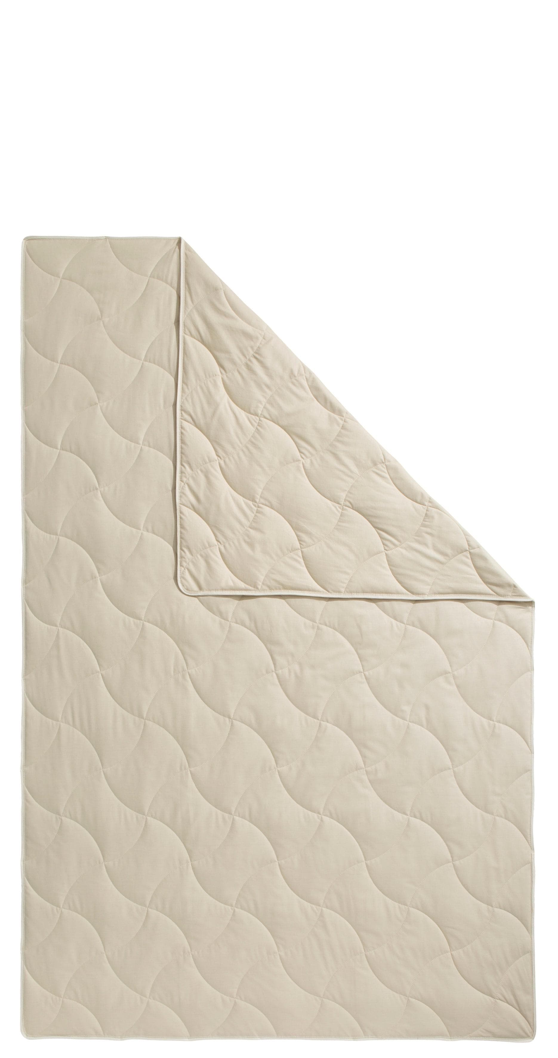 FAN Naturfaserbettdecke TENCEL Leinen Beige Creme